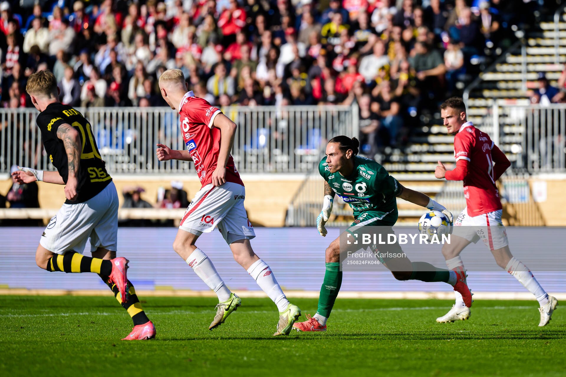 Degerfors målvakt Matvei Igonen