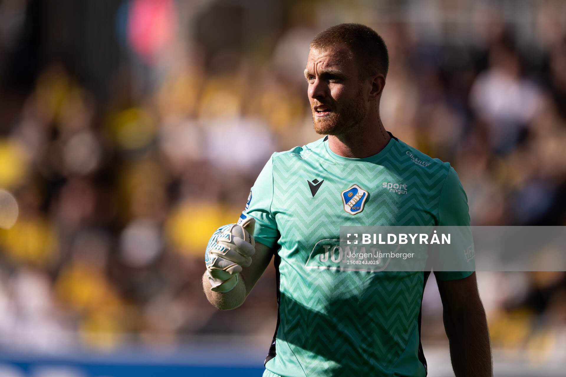 Halmstads målvakt Tim Erlandsson