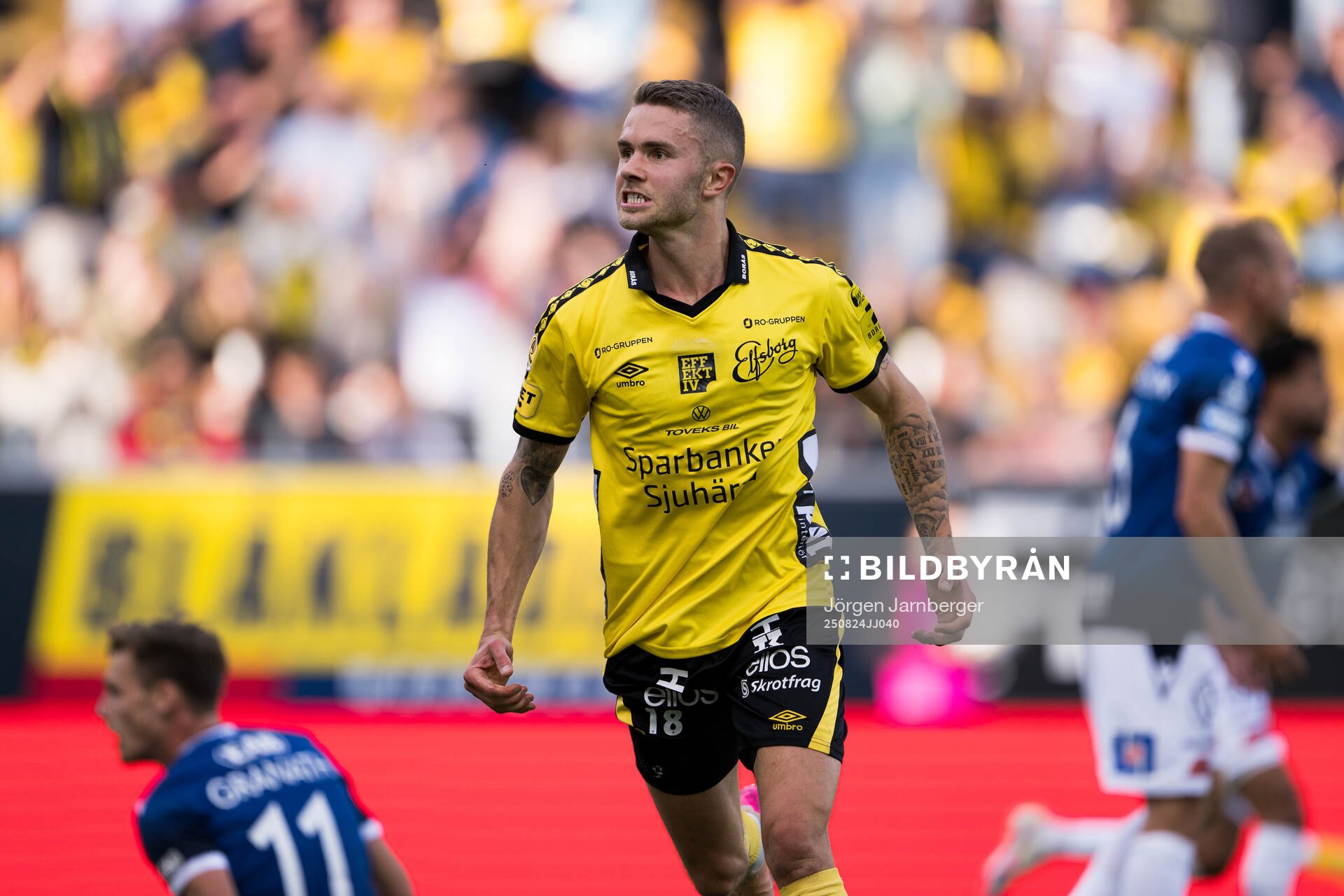 Elfsborgs Julius Magnusson jublar