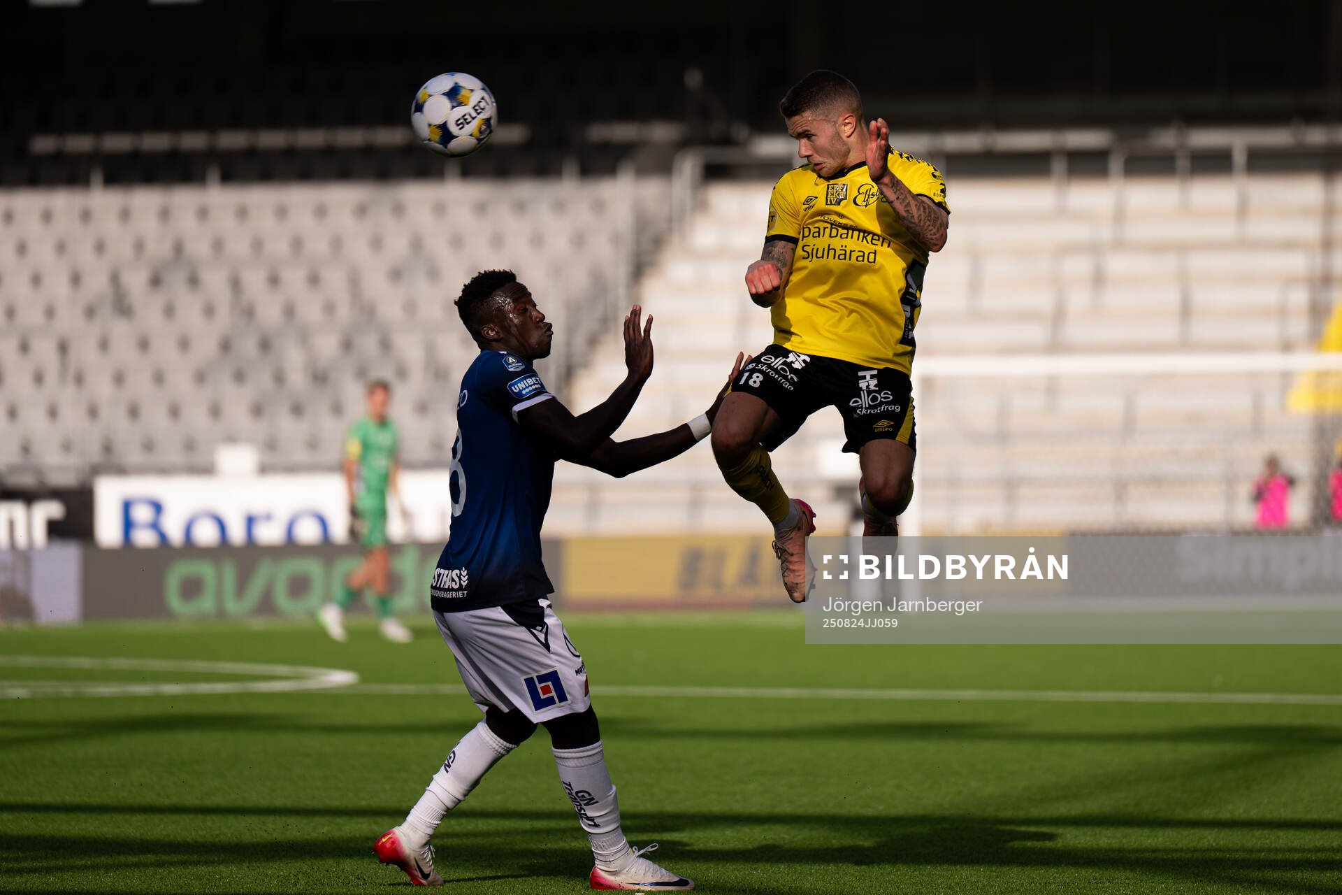 Halmstads Naeem Mohammed och Elfsborgs Julius Magnusson