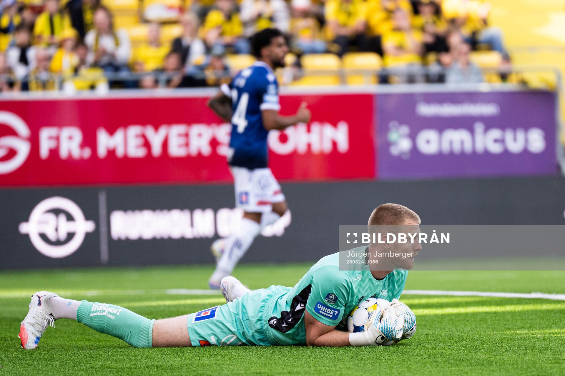 Halmstads målvakt Tim Erlandsson
