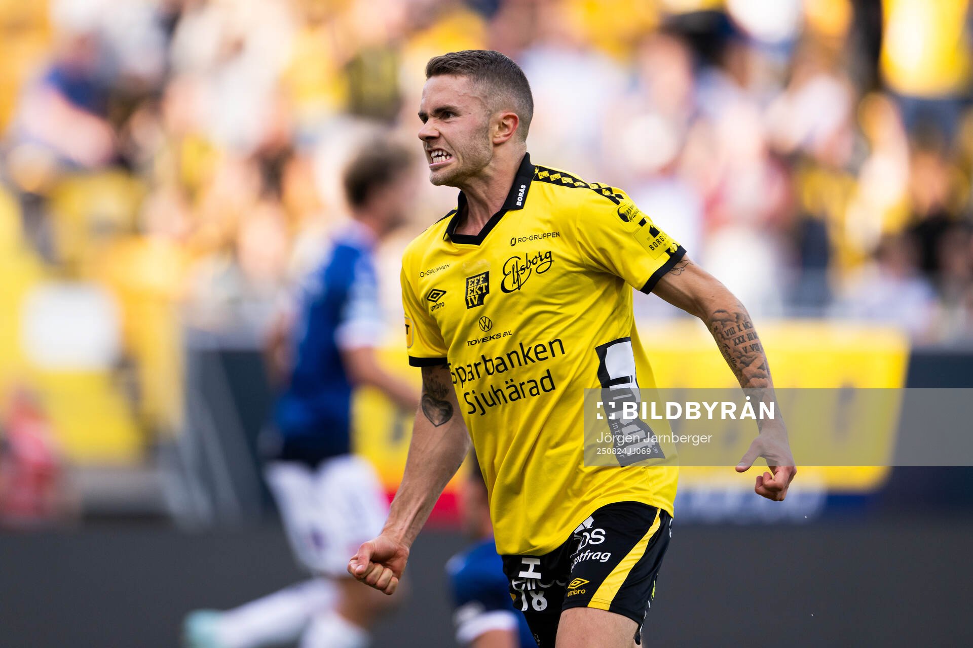 Elfsborgs Julius Magnusson jublar