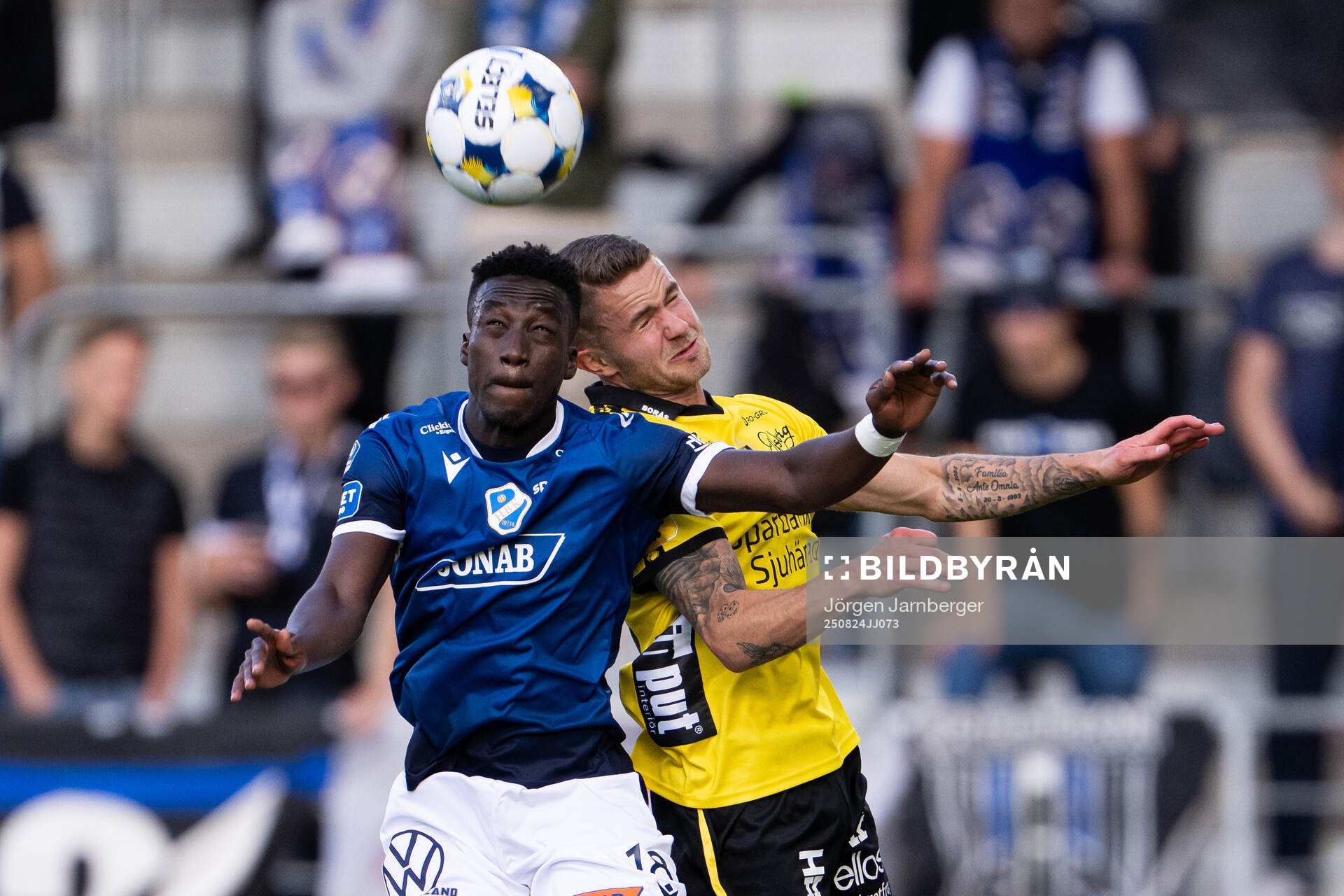 Halmstads Naeem Mohammed och Elfsborgs Julius Magnusson
