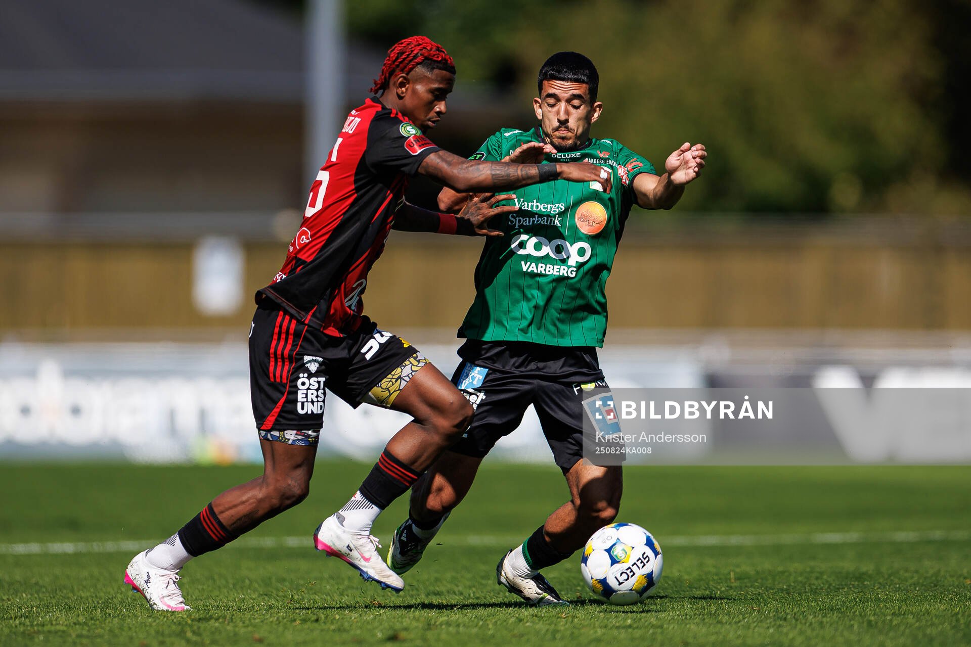 Östersunds Chovanie Shakur Amatkarijo och Varbergs Zakaria