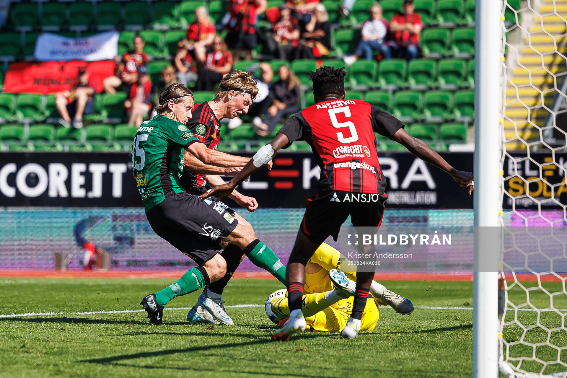 Varbergs Jesper Jonasson Westermark och Östersunds Albin