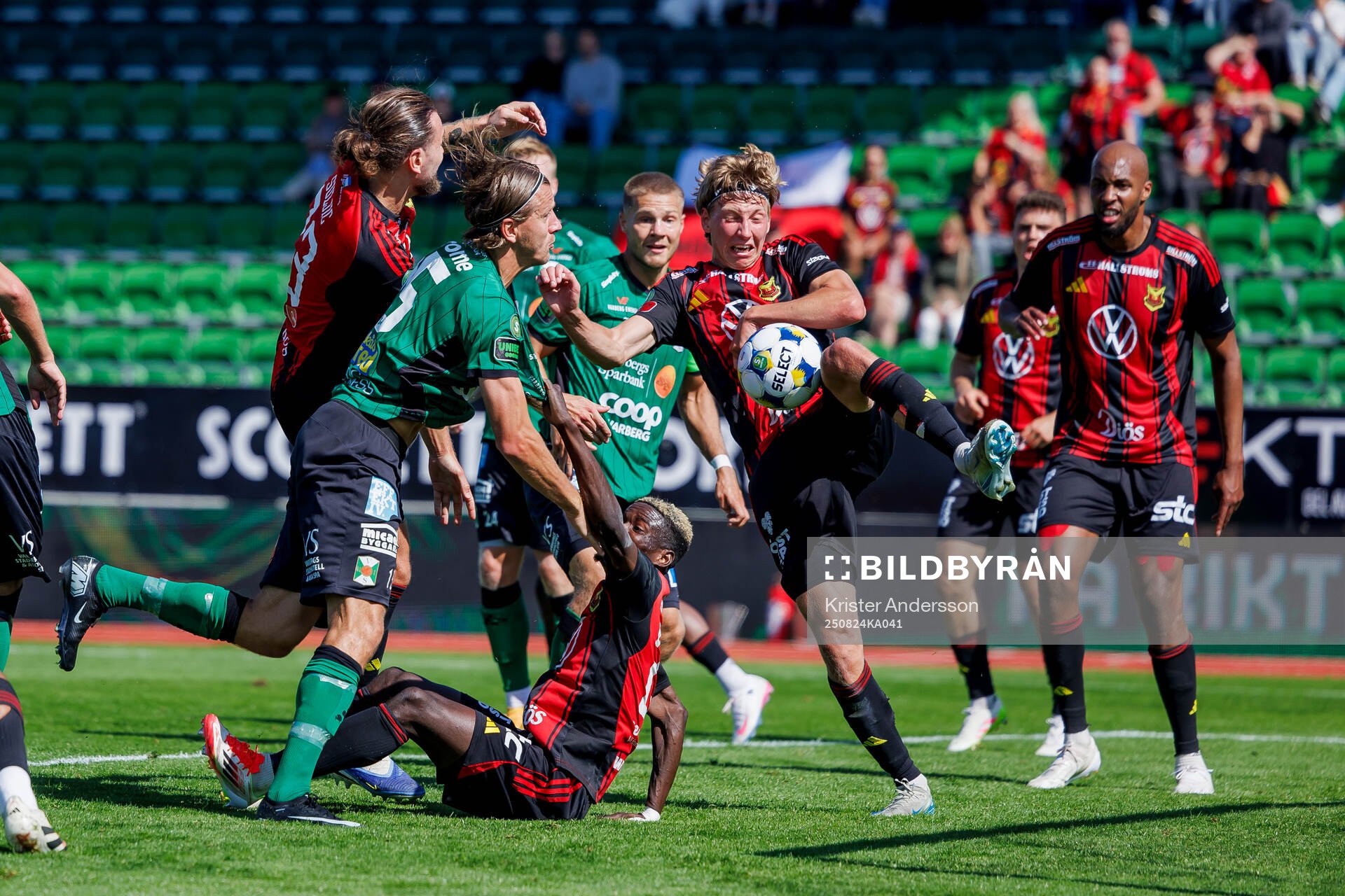 Varbergs Jesper Jonasson Westermark och Östersunds Albin