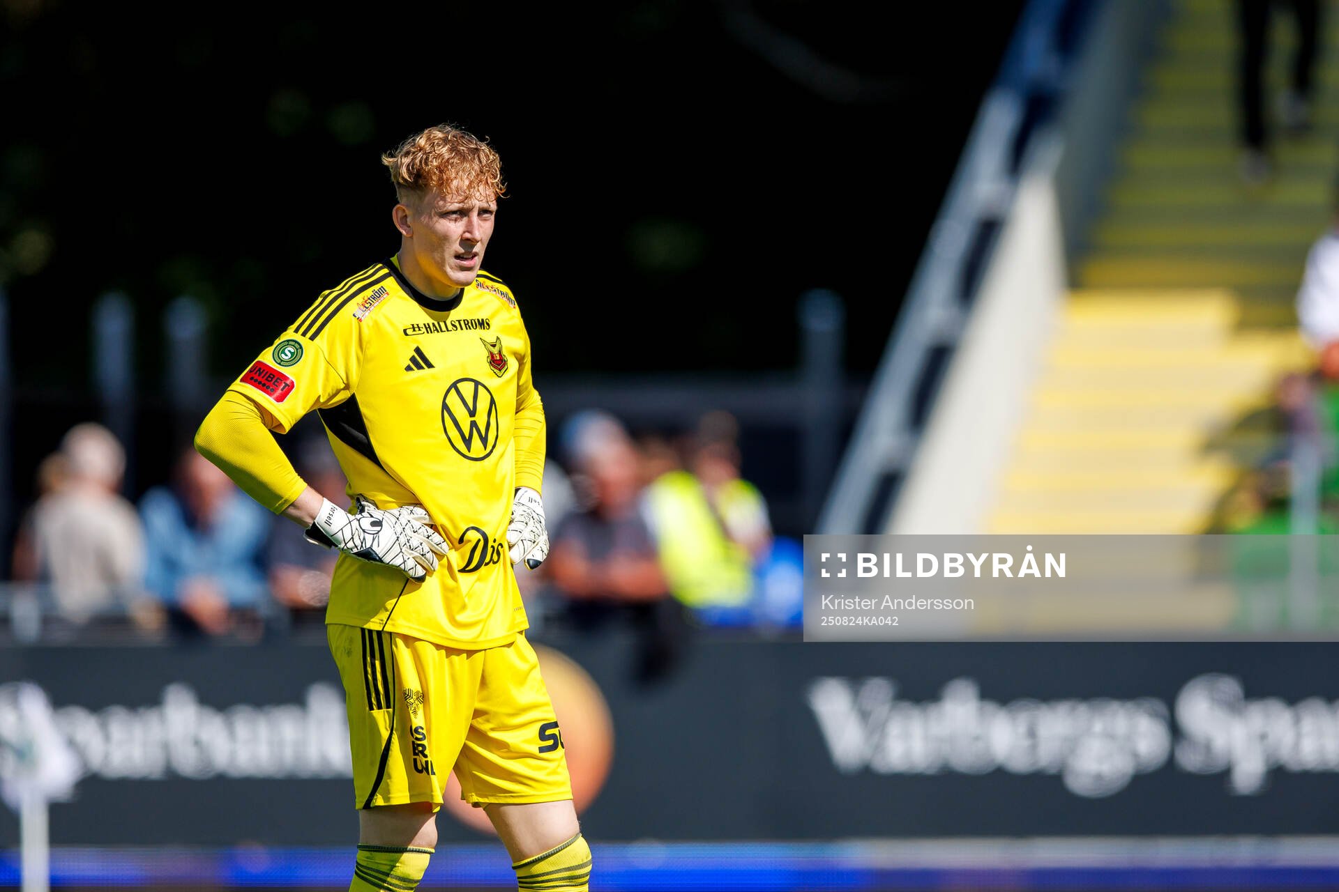 Östersunds målvakt Rasmus Forsell