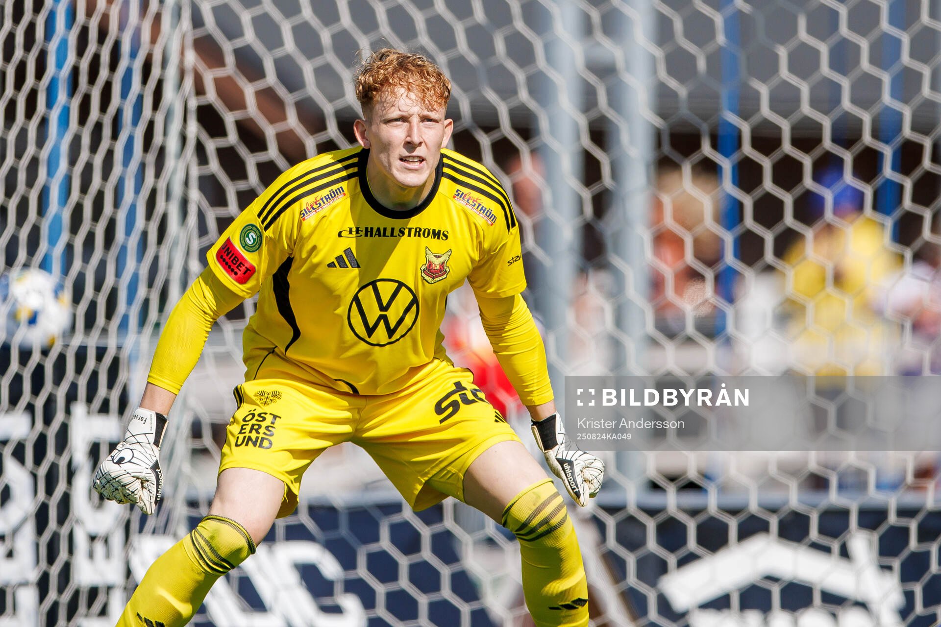 Östersunds målvakt Rasmus Forsell