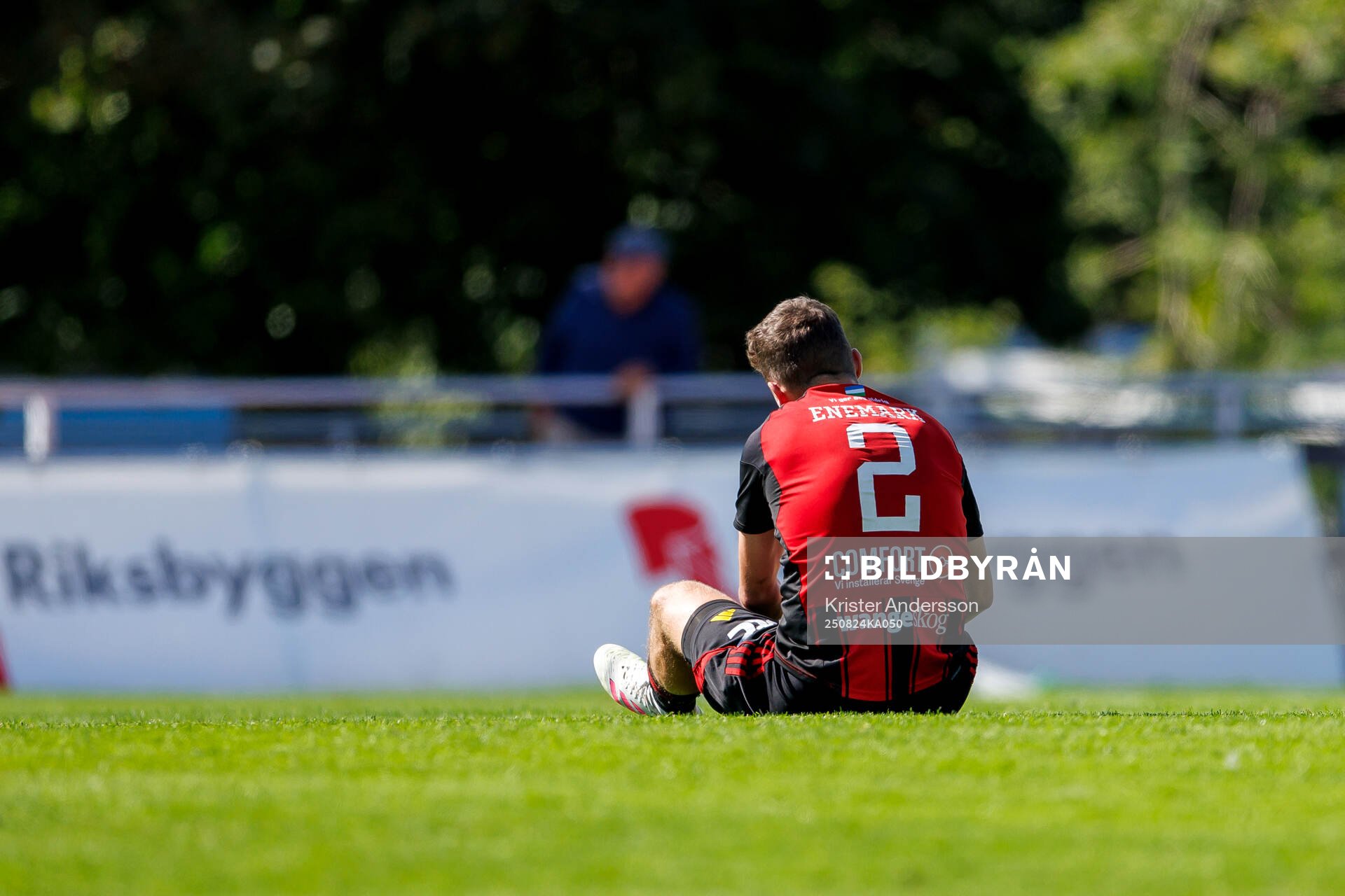 Östersunds Christian Enemark deppar