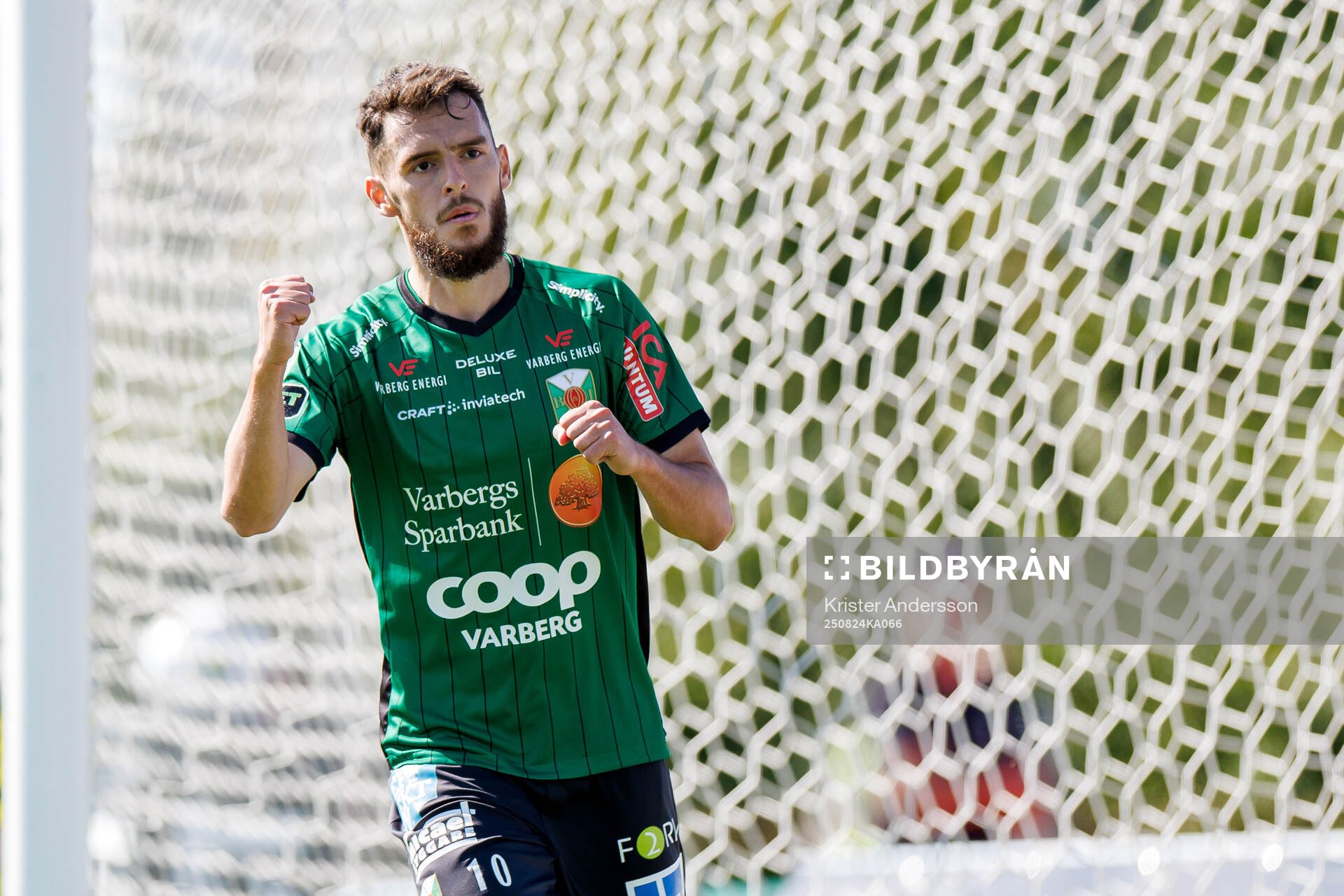 Varbergs Laorent Shabani jublar