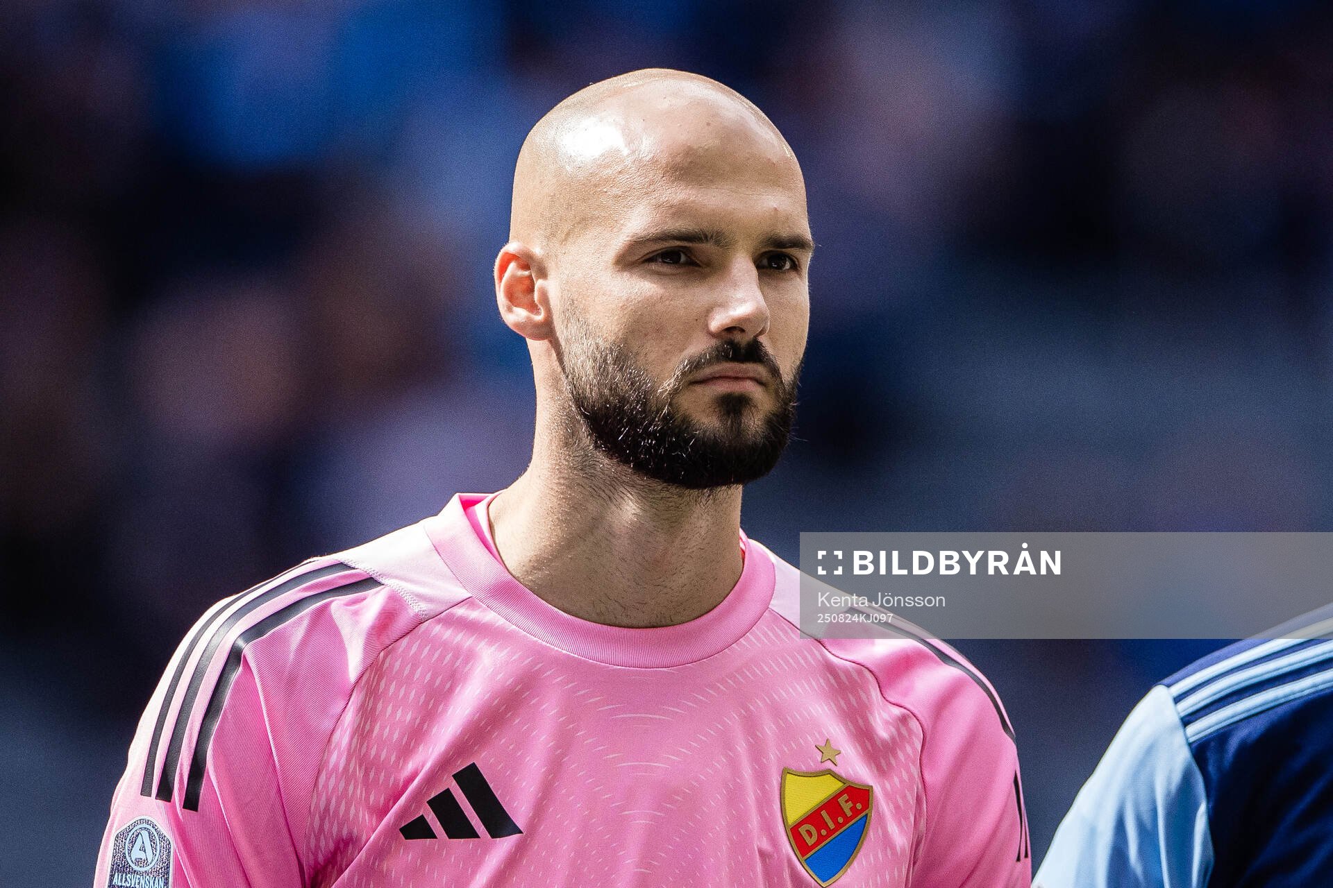Djurgårdens målvakt Filip Manojlovic