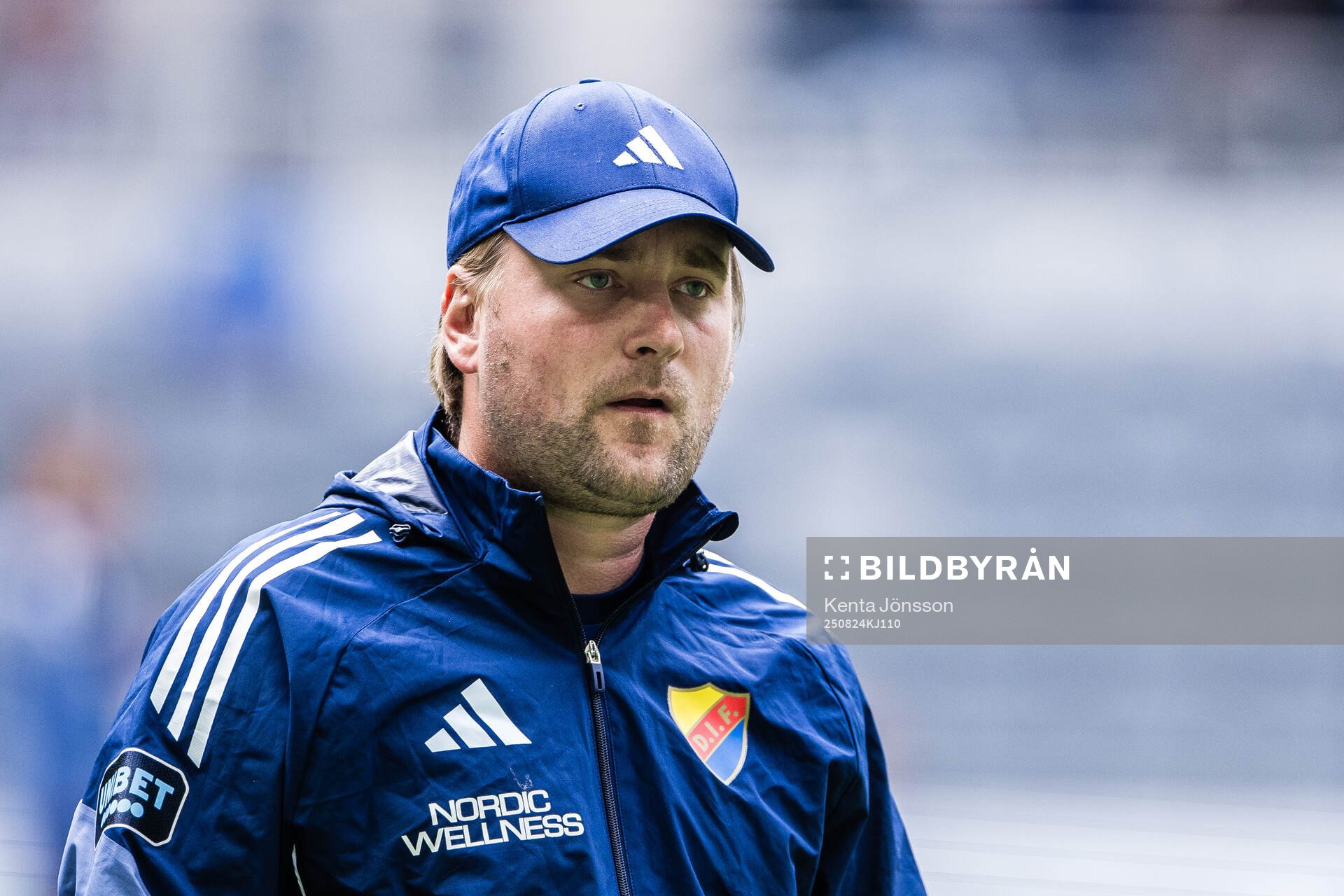 Djurgårdens assisterande tränare Hugo Berggren