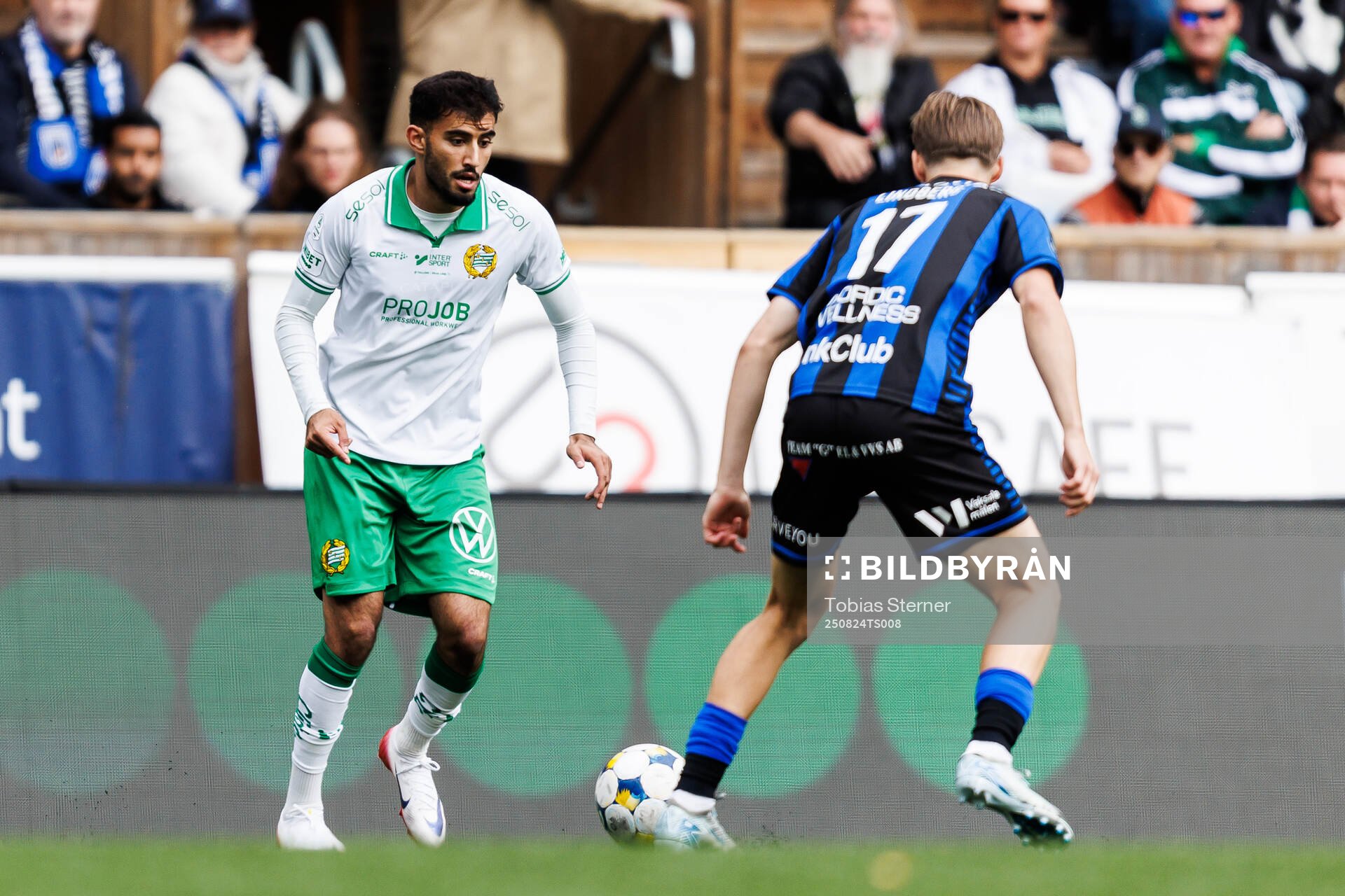Hammarbys Montader Madjed och Sirius Marcus Lindberg