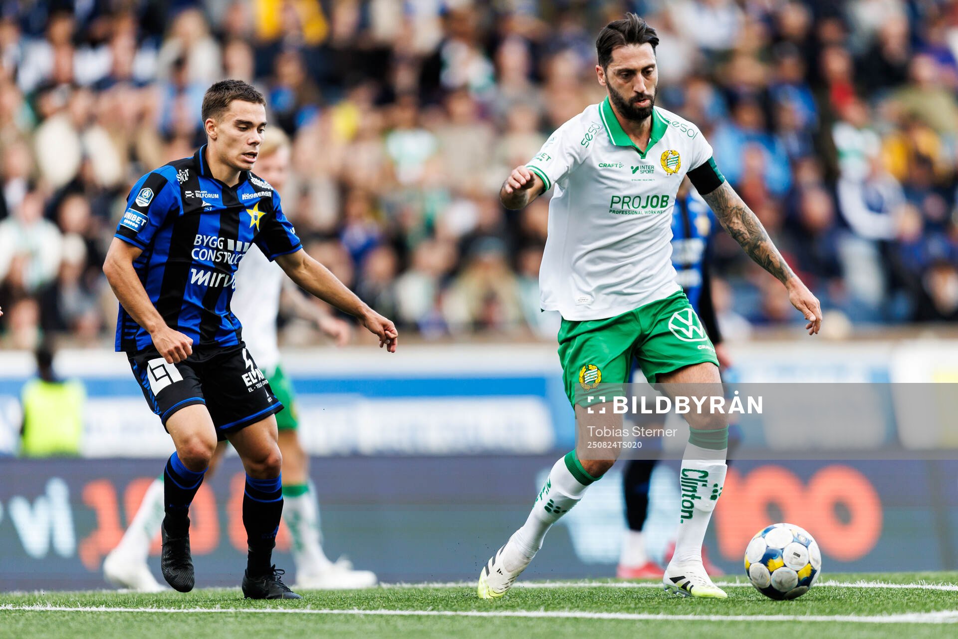 Sirius Leo Walta och Hammarbys Nahir Besara