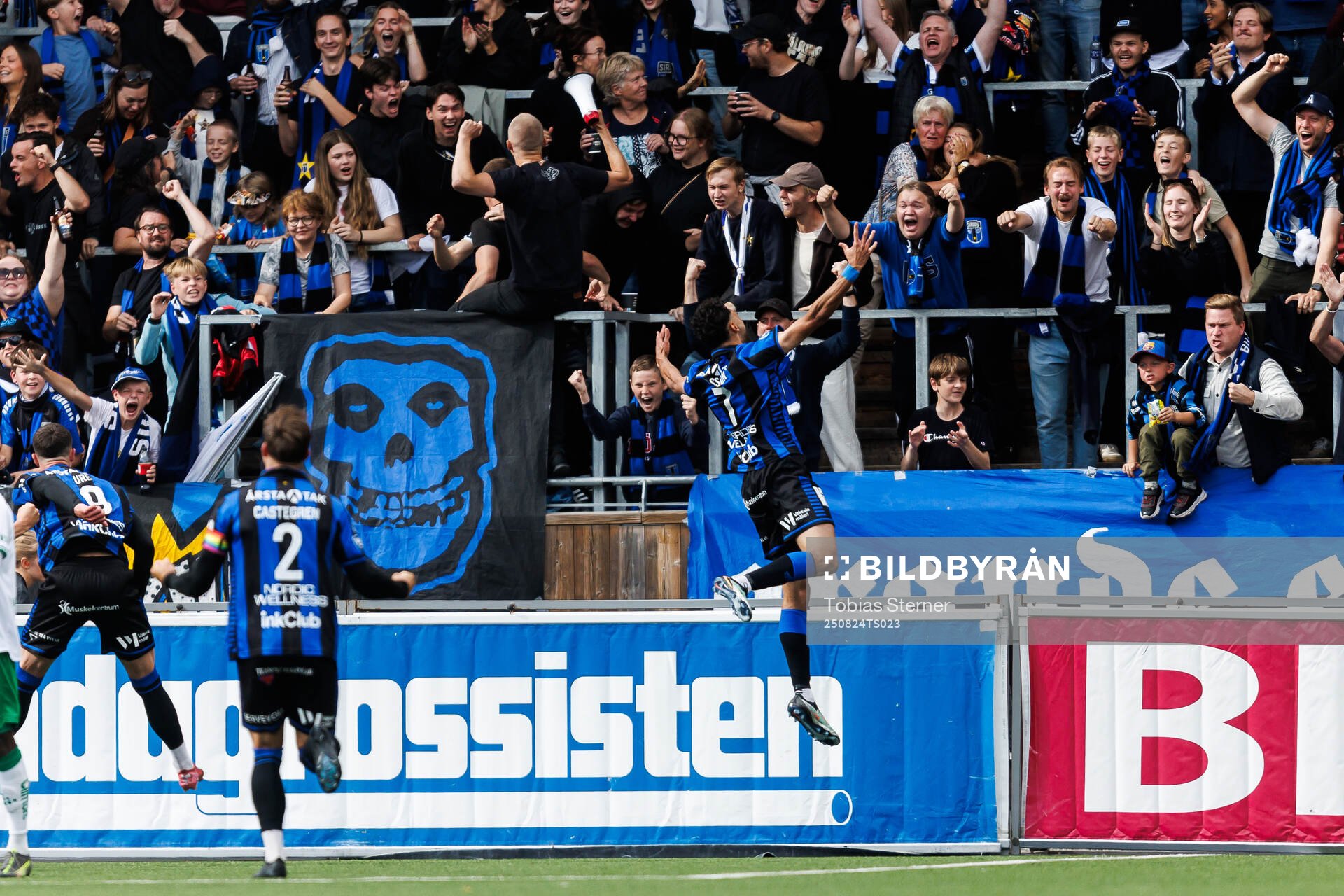 Sirius Joakim Persson jublar