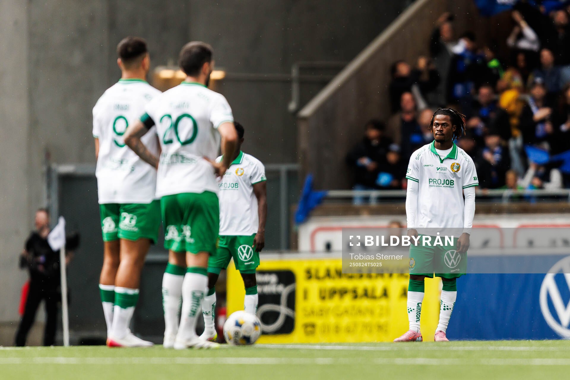 Hammarbys Frank Junior Adjei deppar