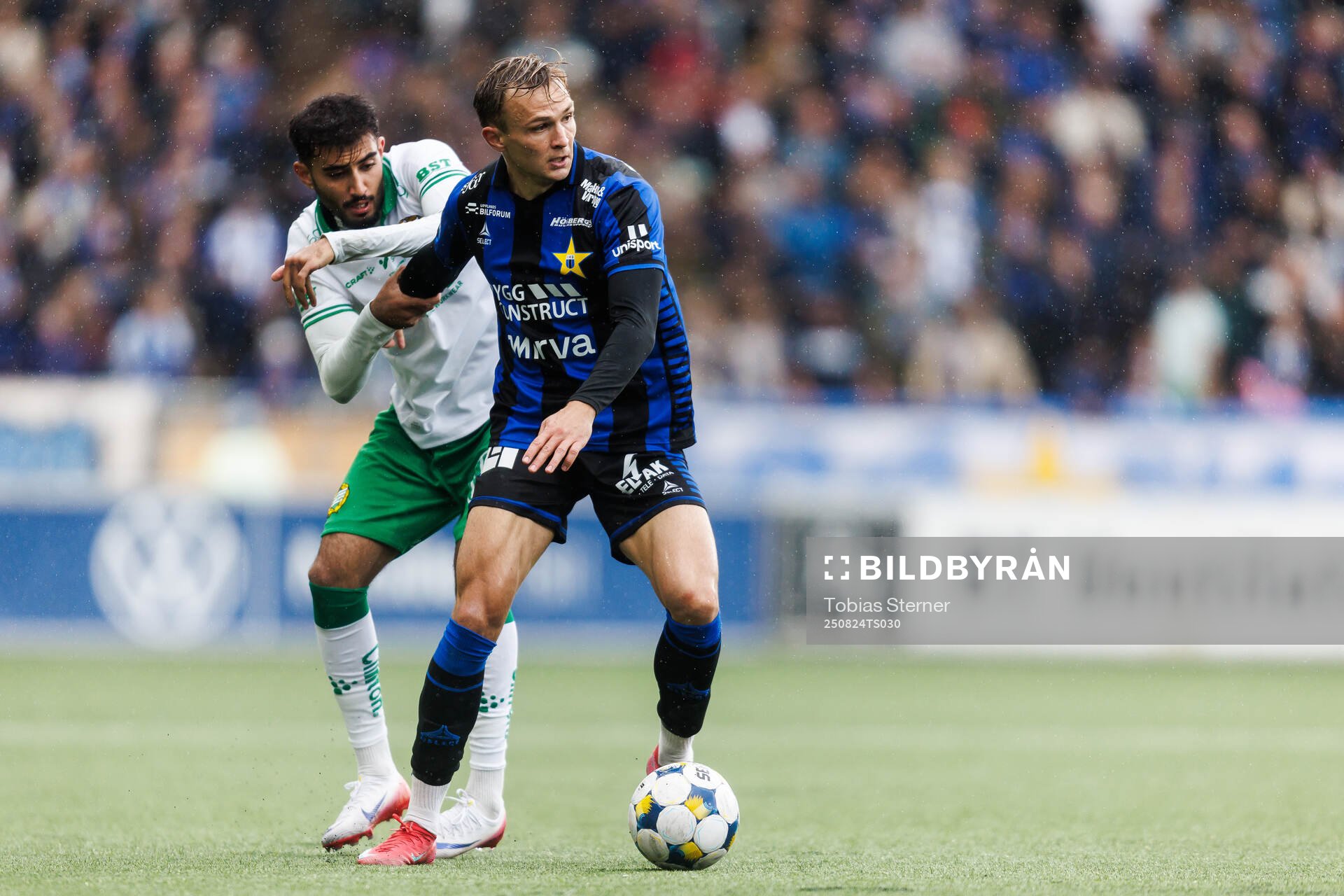 Hammarbys Montader Madjed och Sirius Oscar Krusnell