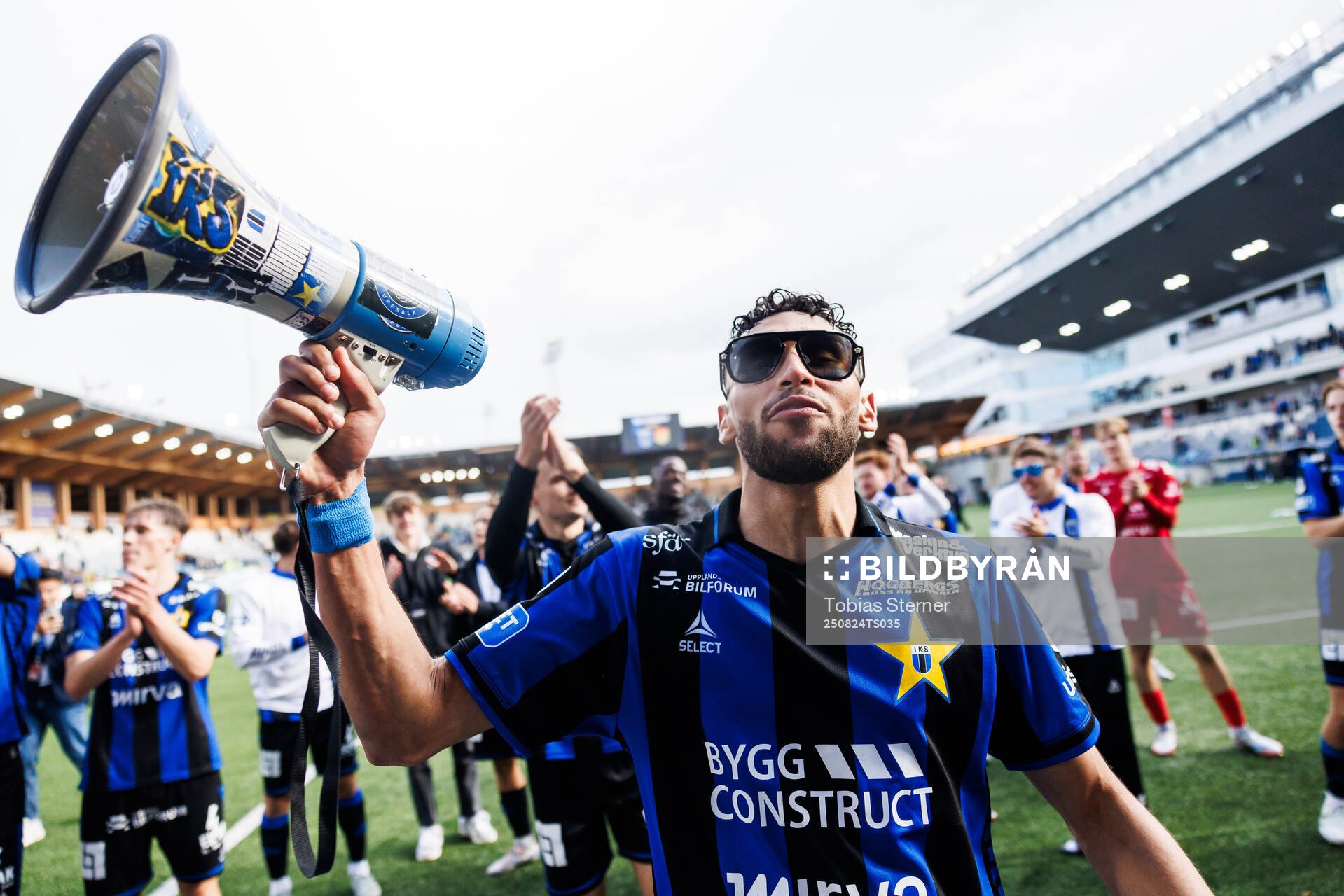 Sirius Joakim Persson jublar