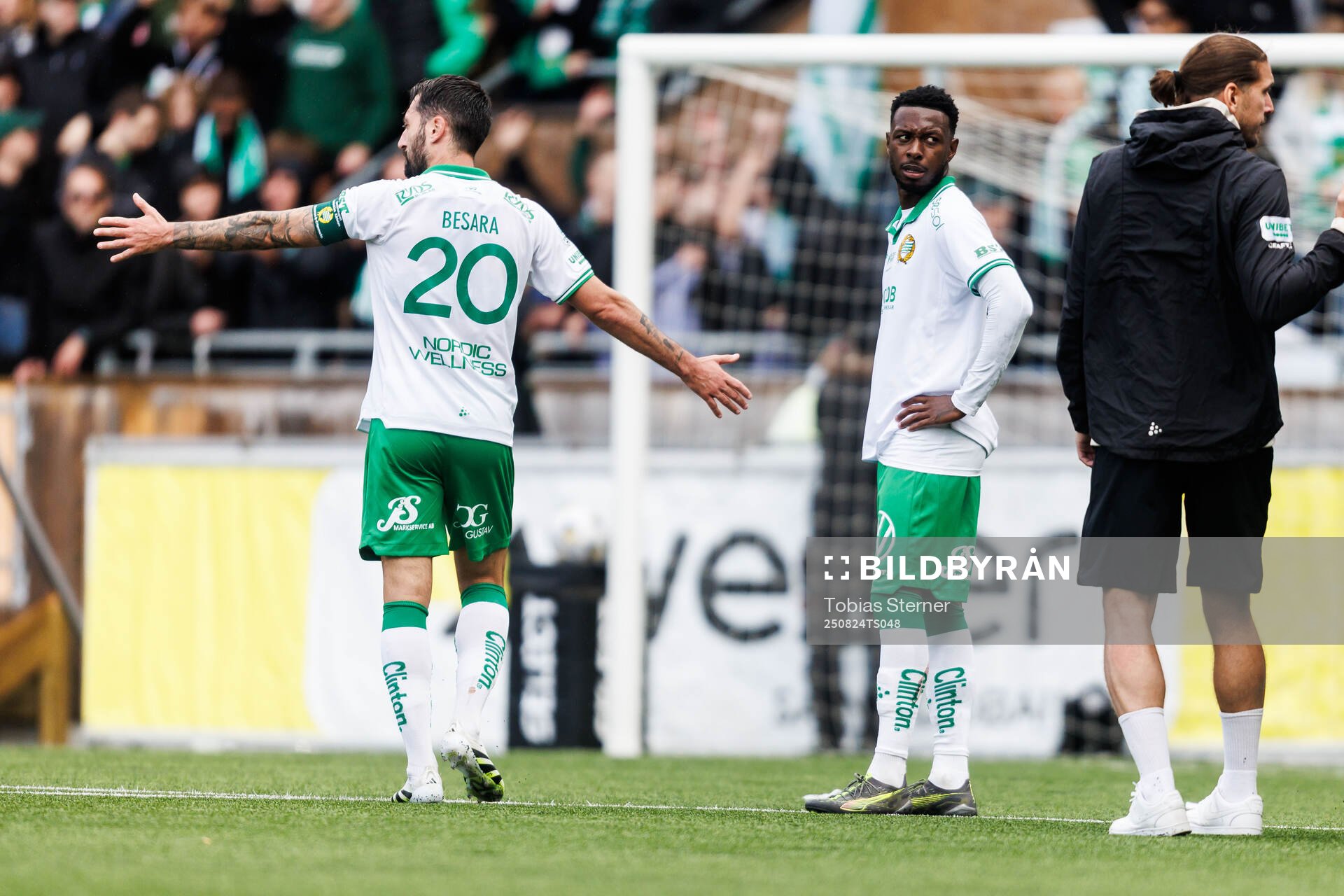 Hammarbys Shaquille Pinas deppar