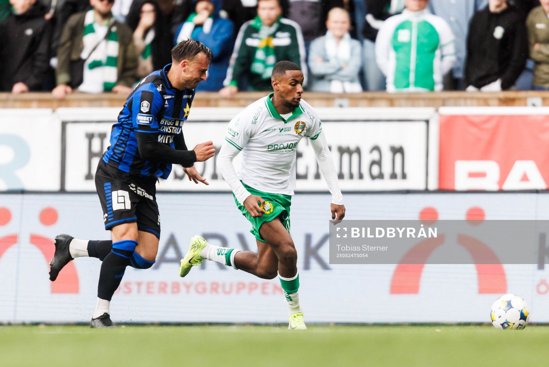 Sirius Henrik Rönnlöf Castegren och Hammarbys Paulos
