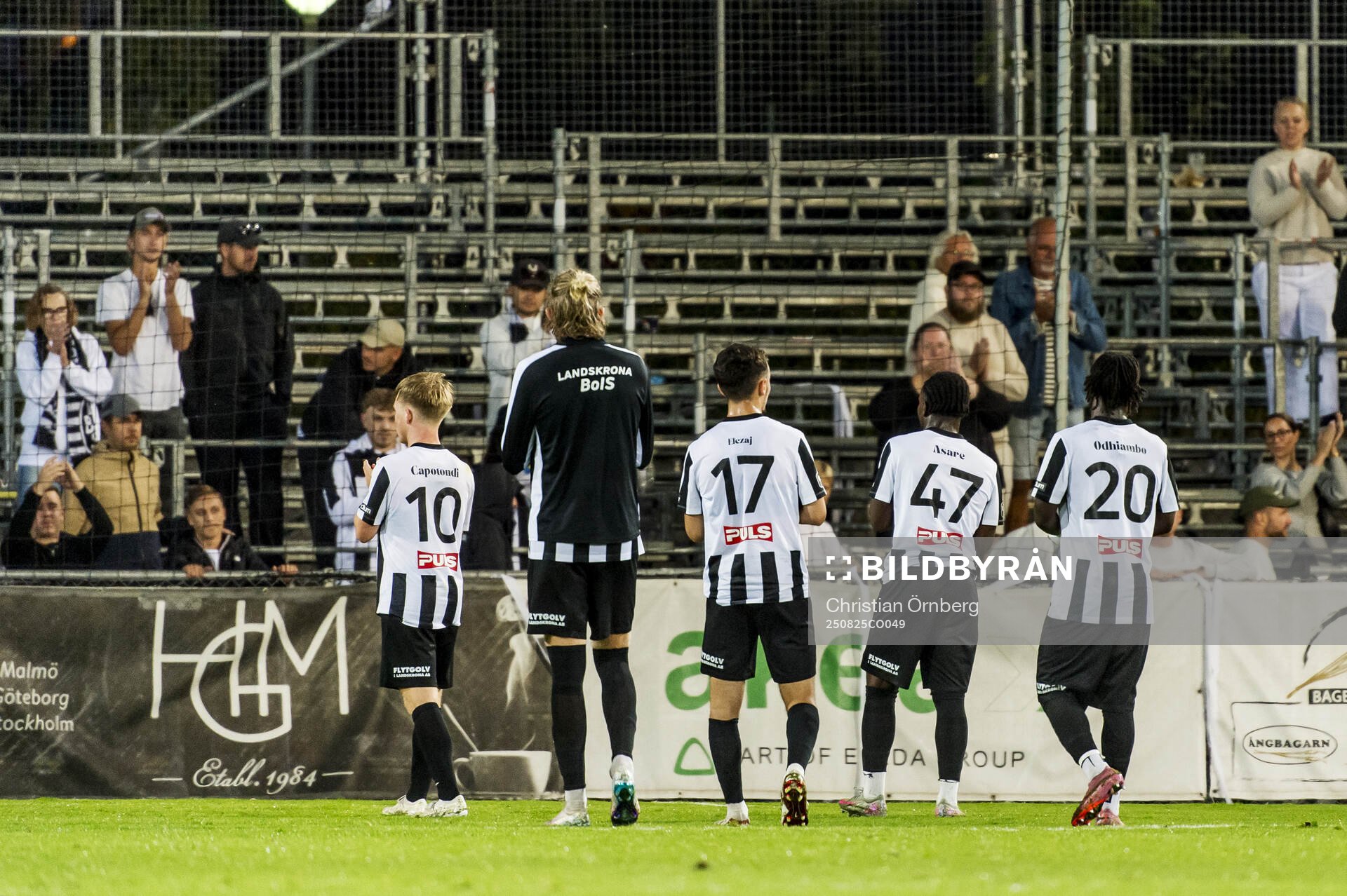 Landskronas spelare deppar