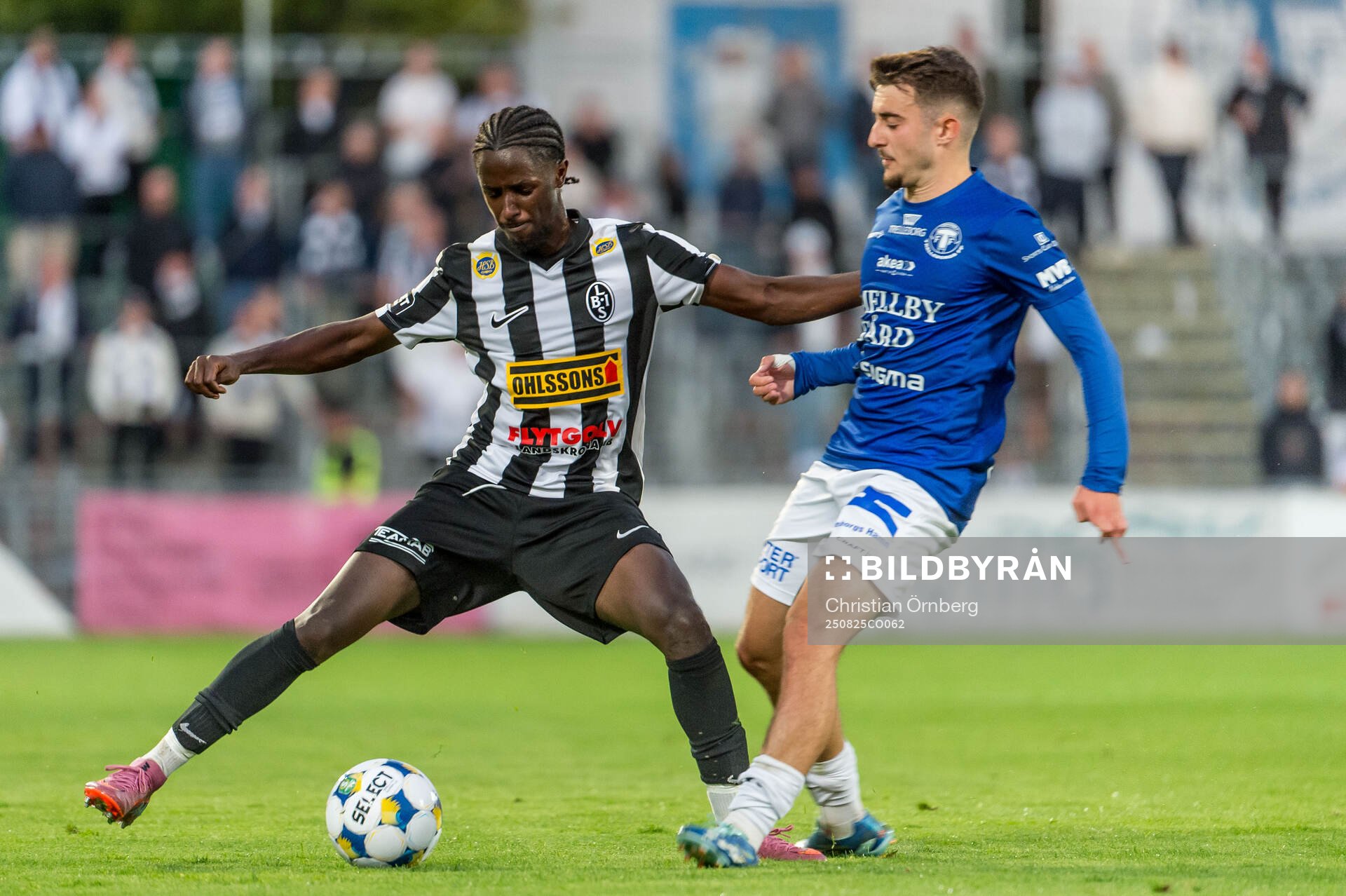 Landskronas Max'Med Mohamed och Trelleborgs Armin Culum