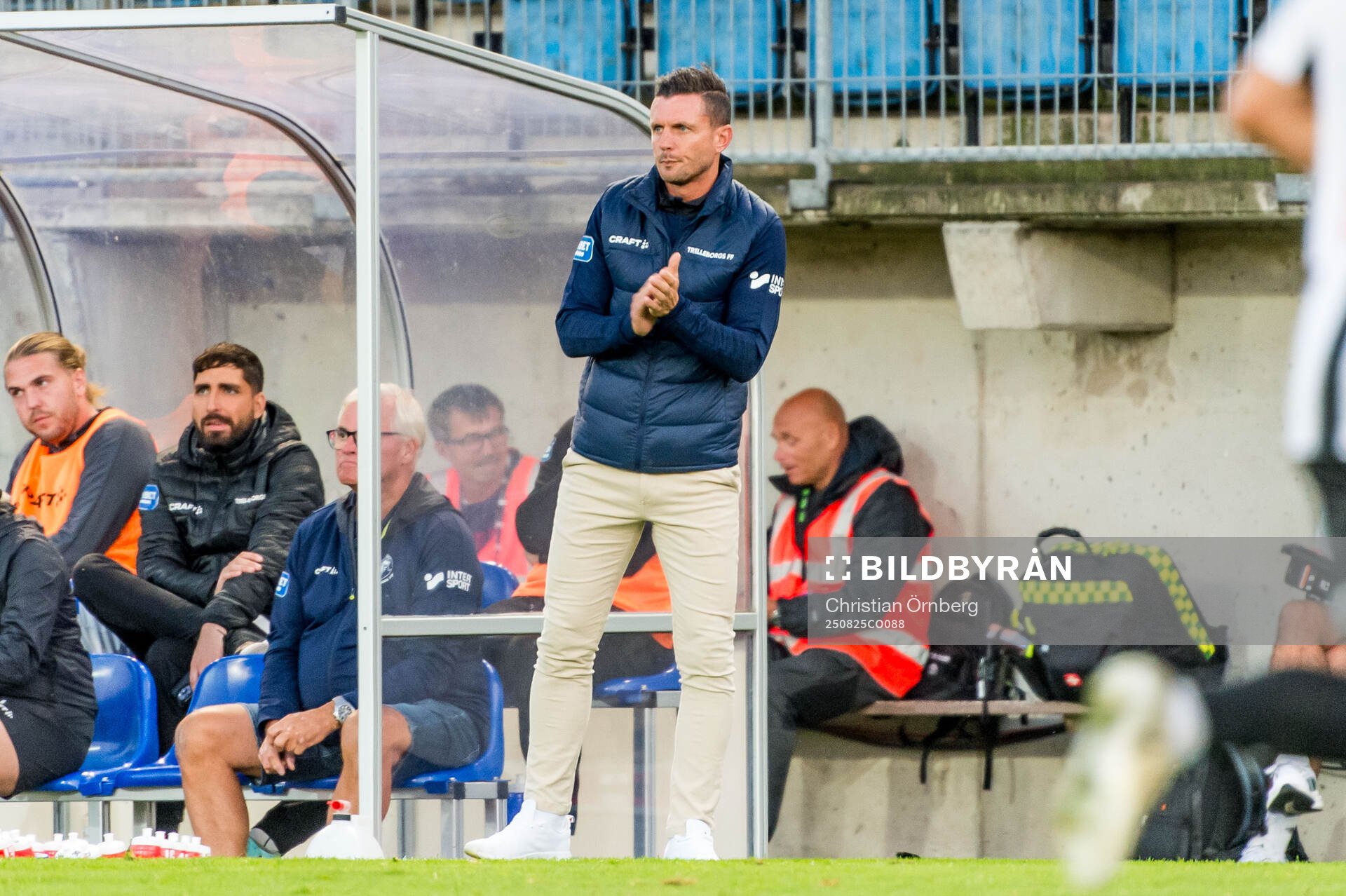 Trelleborgs tränare Kristian Haynes