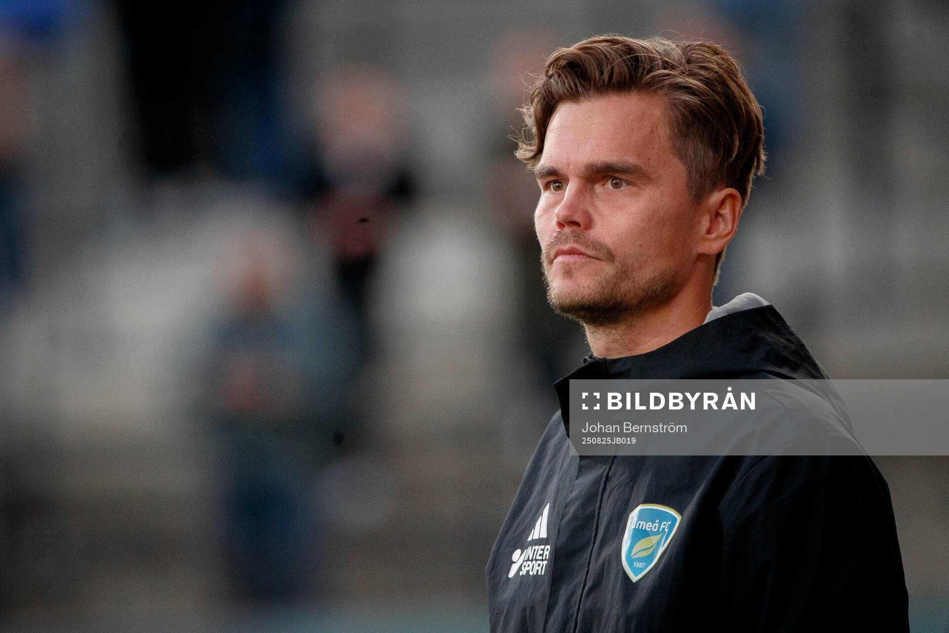 Umeå FCs tränare Anders Bååth Sjöblom