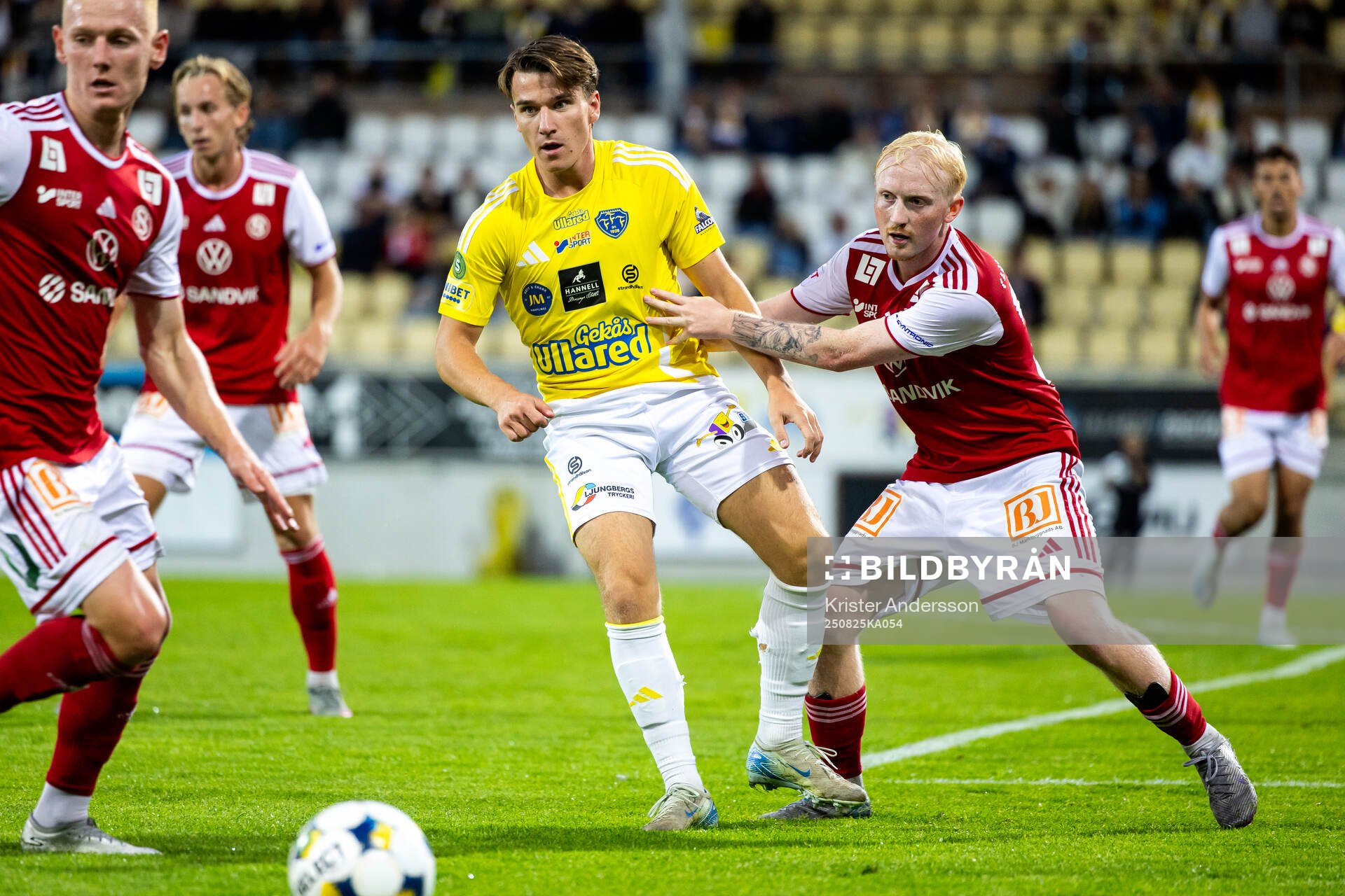 Falkenbergs Oskar Lindberg och Sandvikens IFs Pontus