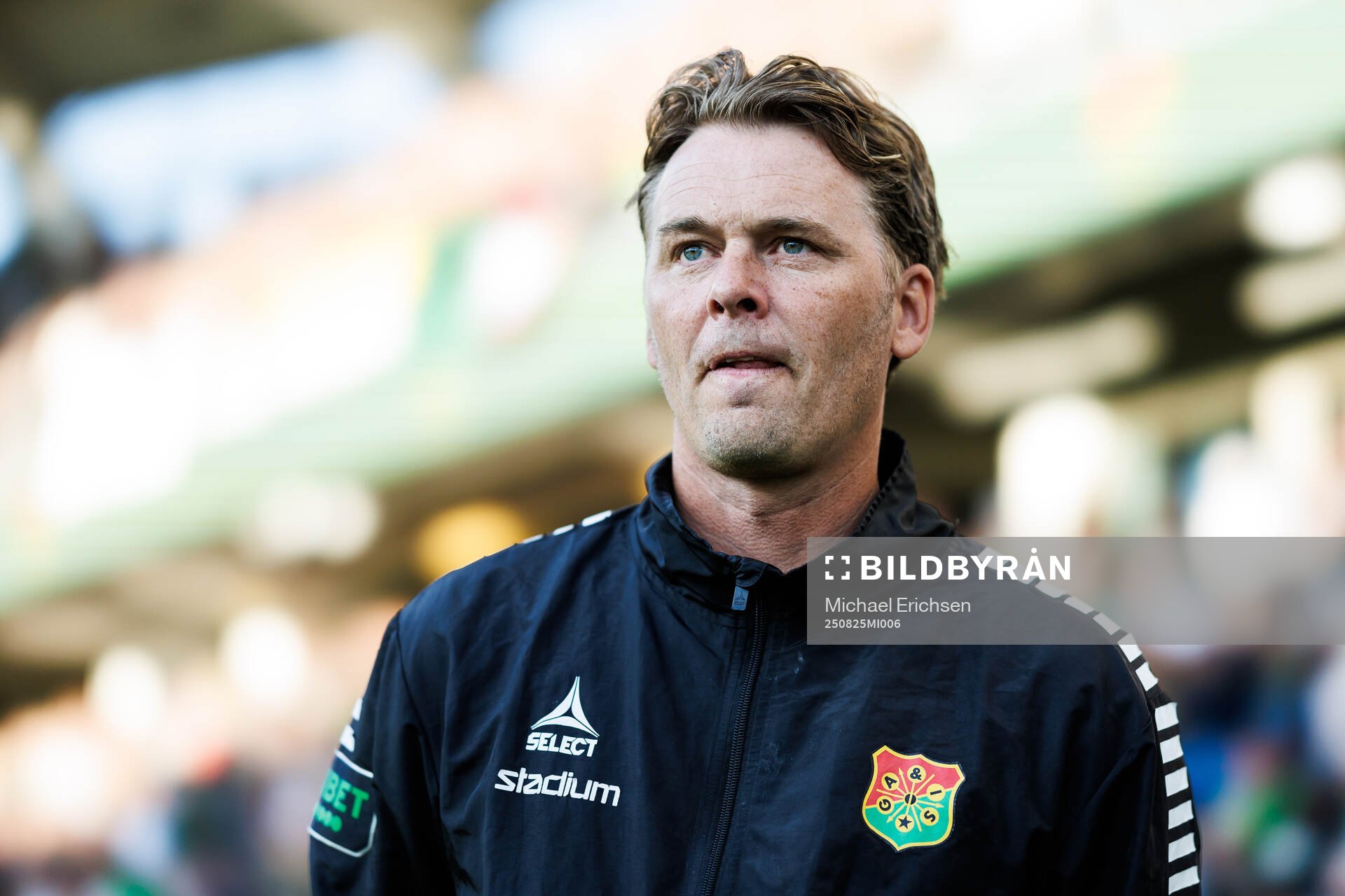 GAIS tränare Fredrik Holmberg