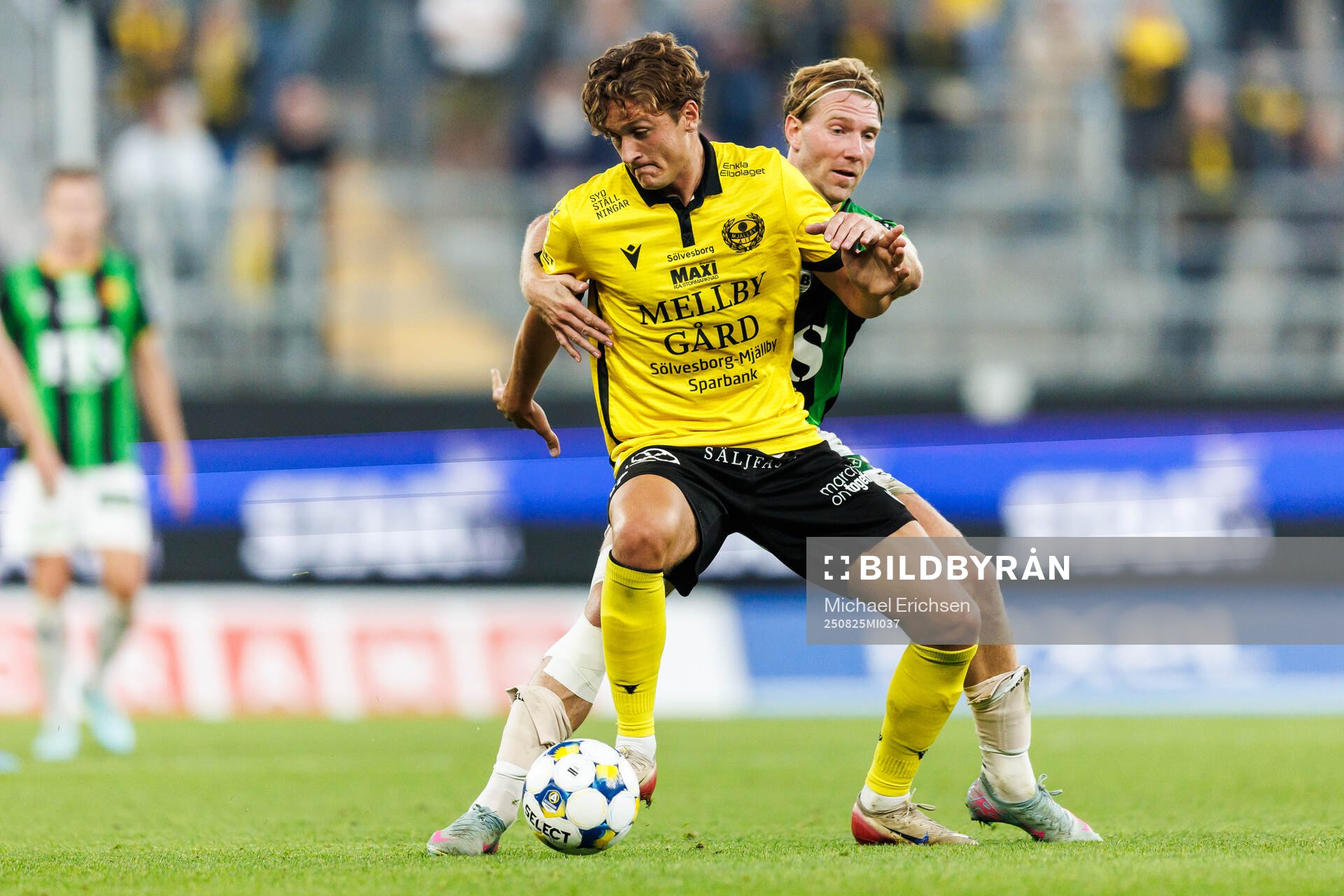 Mjällbys Ludvig Tidstrand och GAIS August Wängberg