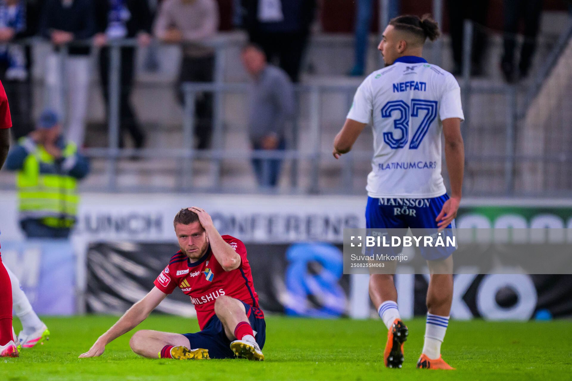 Östers Daniel Ljung deppar
