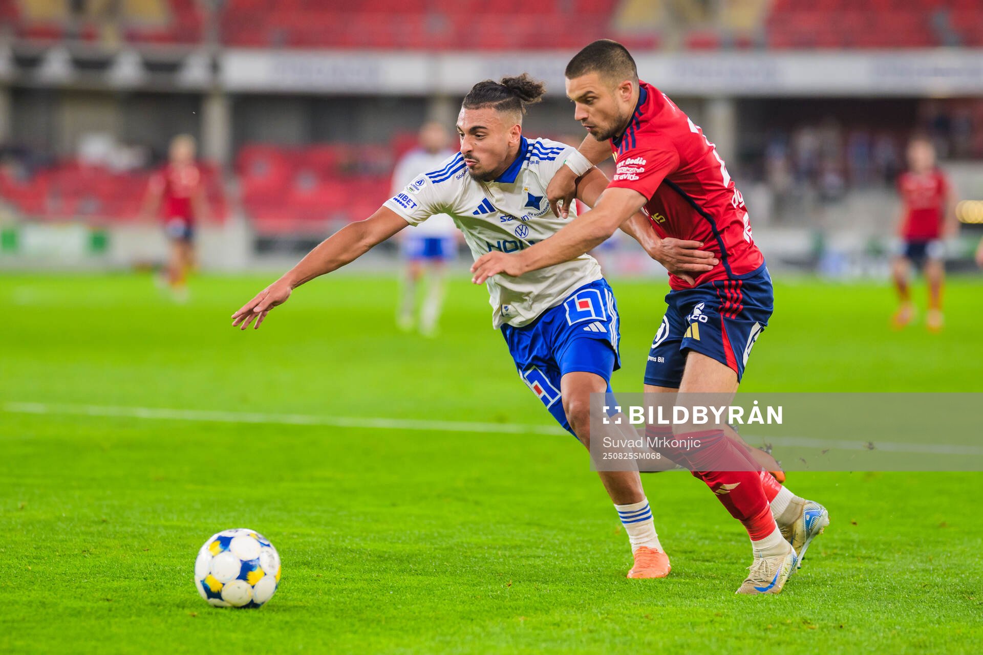 IFK Norrköpings Moutaz Neffati och Östers Vladimir Rodic
