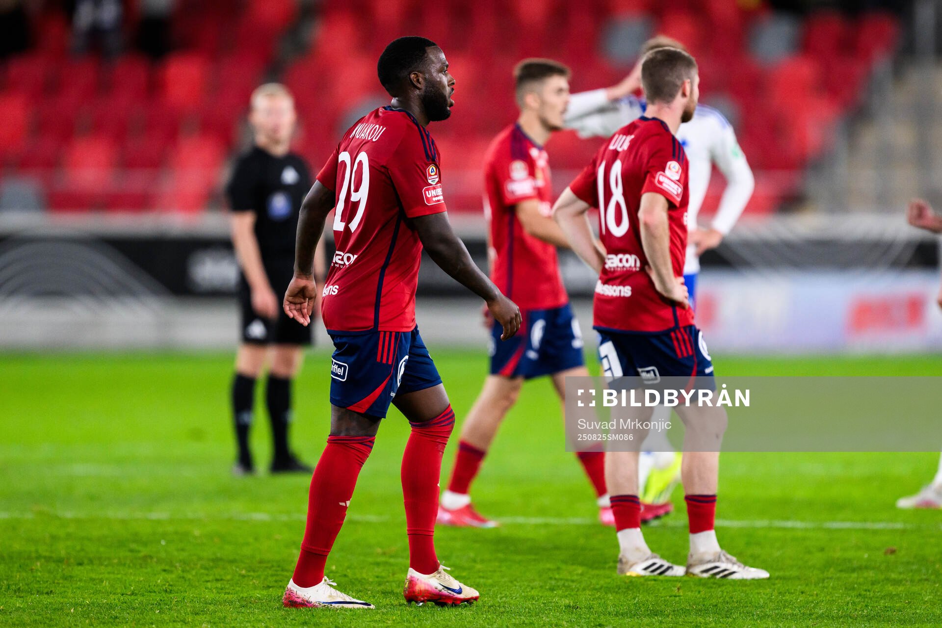 Östers Christian Kouakou deppar