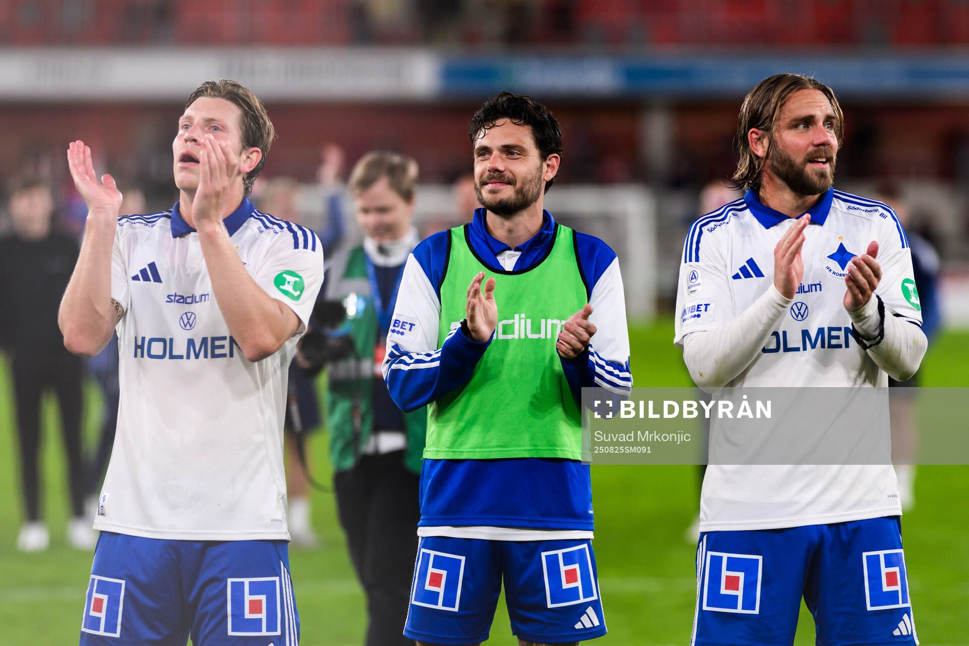 IFK Norrköpings Alexander Fransson, David Moberg Karlsson