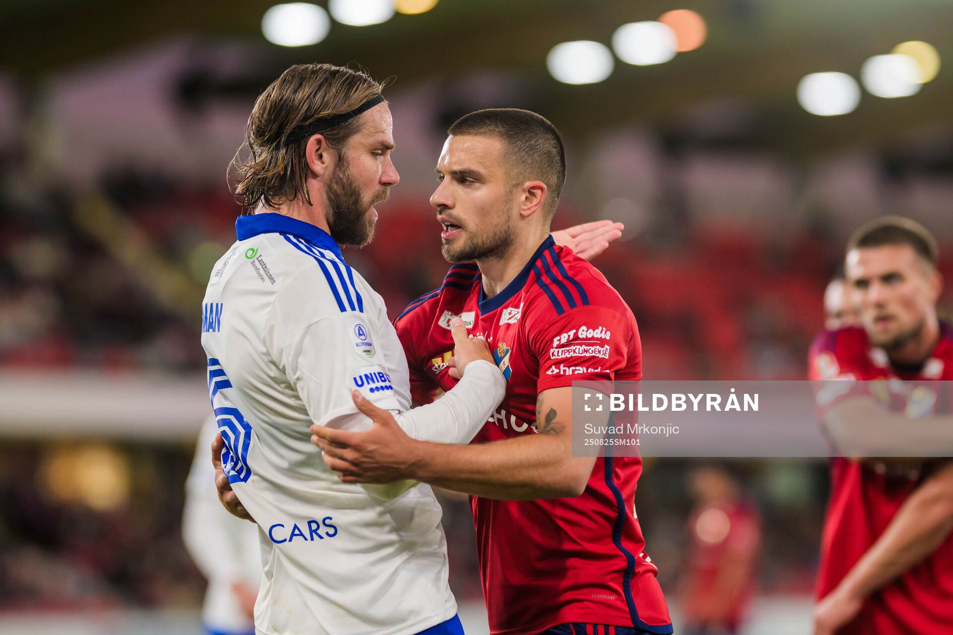 IFK Norrköpings Christoffer Nyman och Östers Vladimir