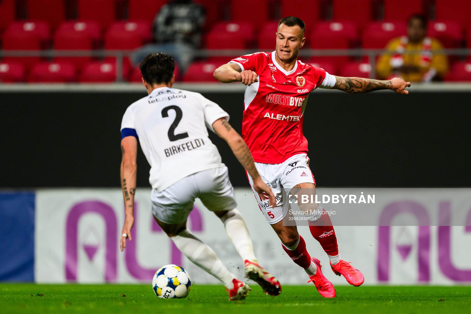 Helsingborgs Jon Birkfeldt och Kalmars Melker Hallberg