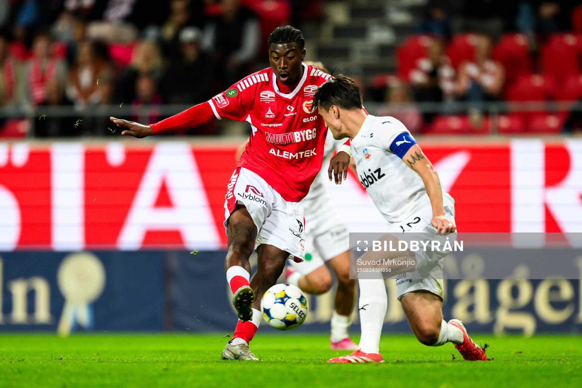 Kalmars Chukwuemeka Paul Nnamani och Helsingborgs Jon