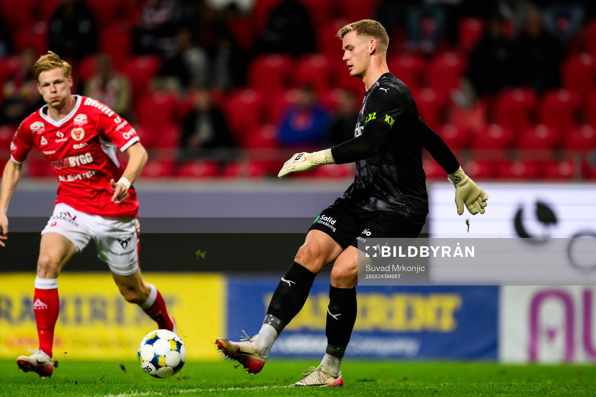 Helsingborgs målvakt Johan Brattberg