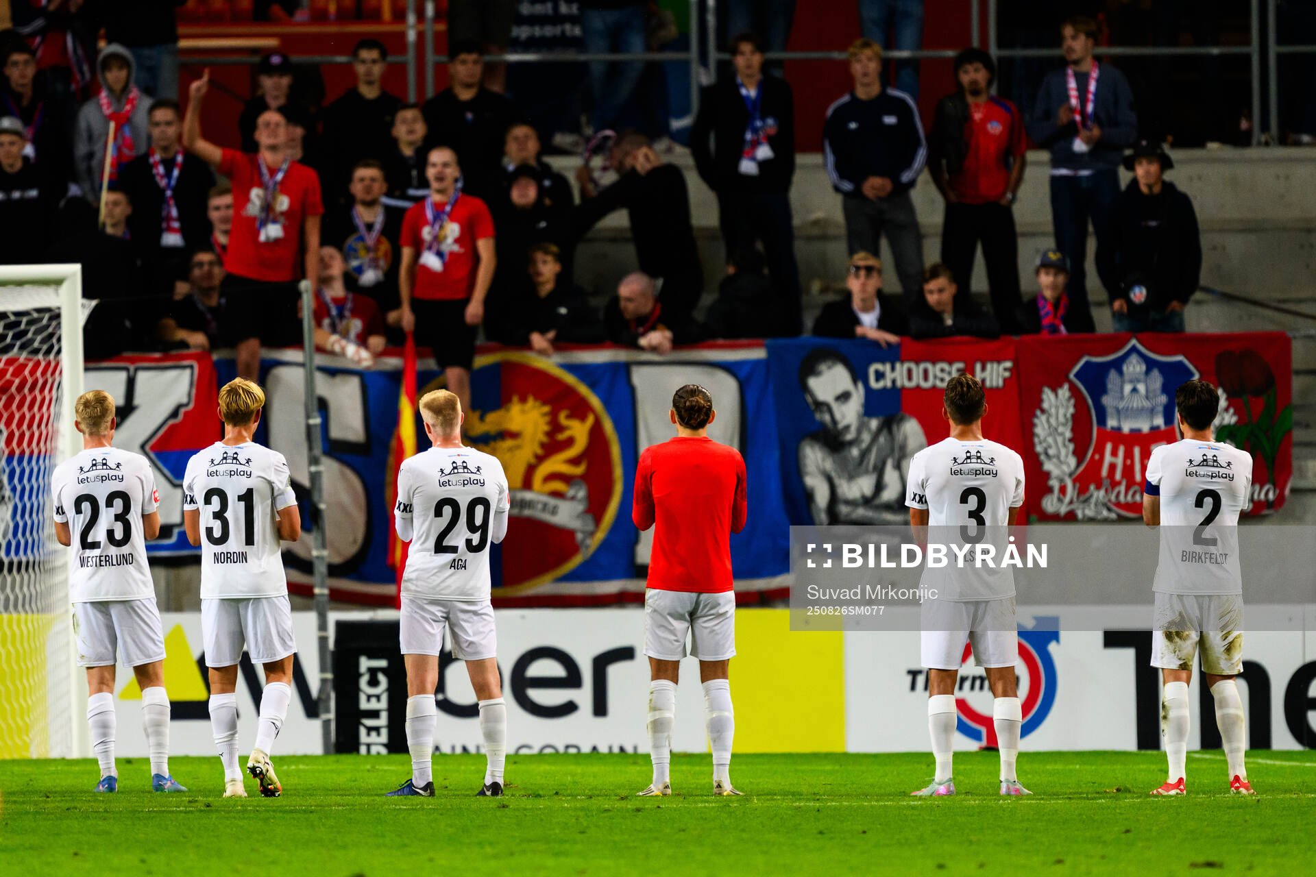 Helsingborgs spelare deppar