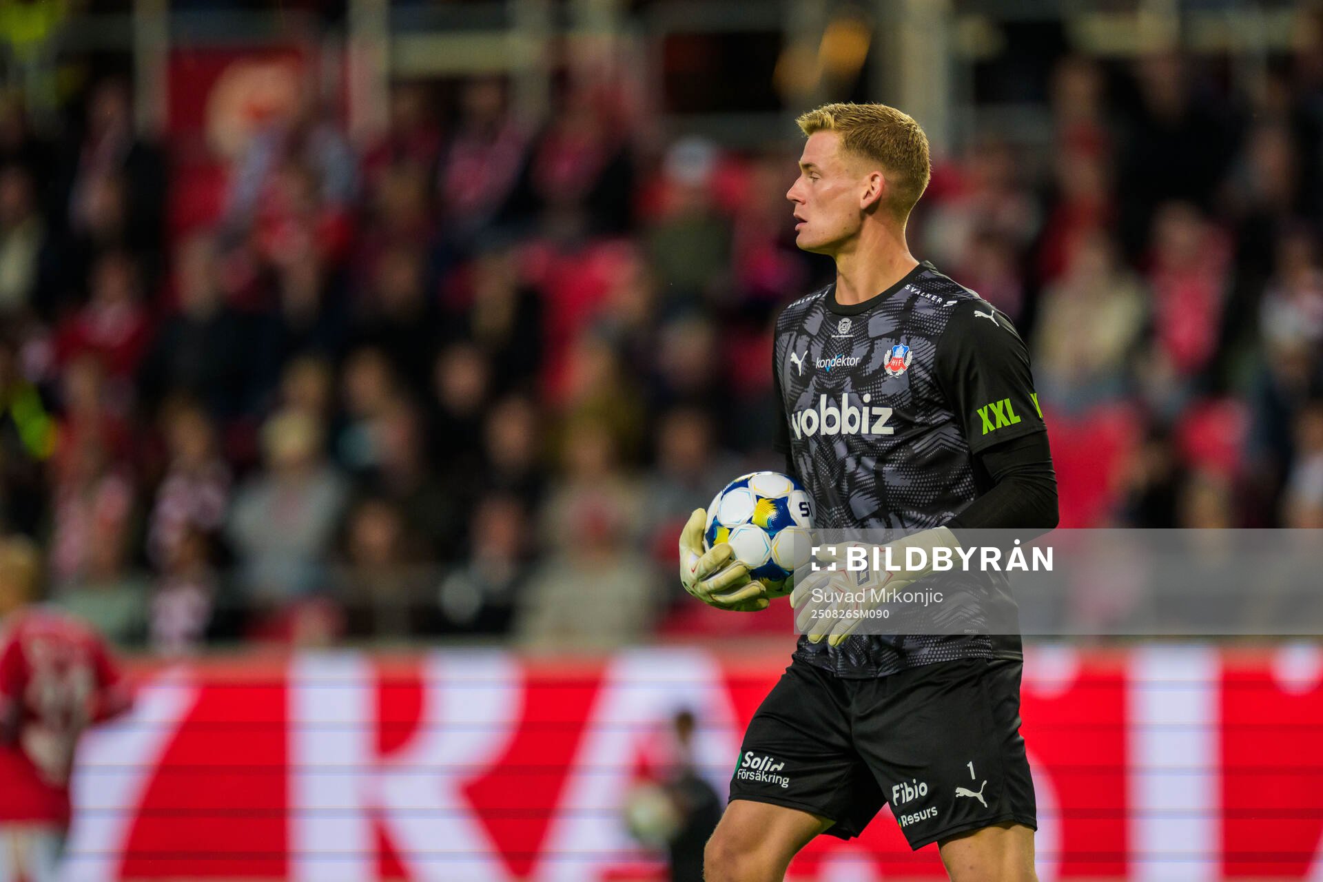 Helsingborgs målvakt Johan Brattberg