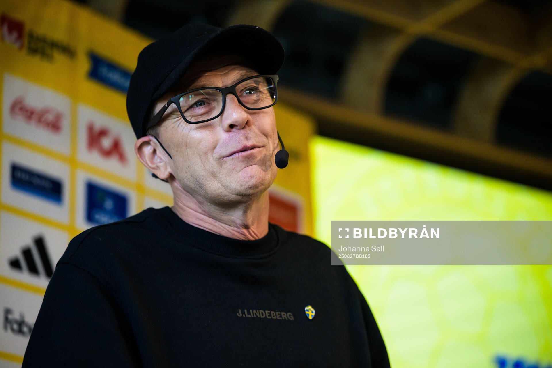 Head coach Tony Gustavsson of the Swedish women's national