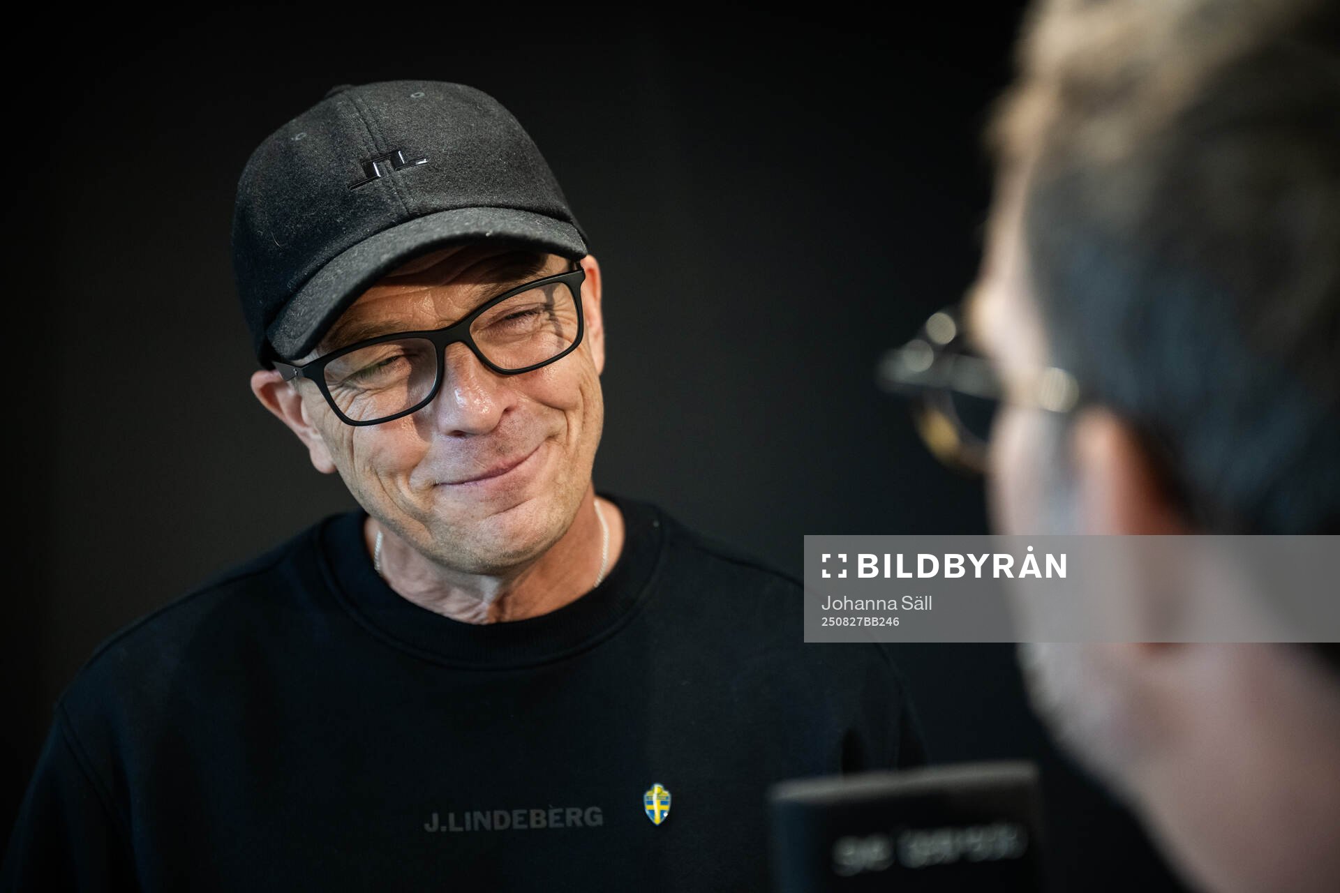 head coach Tony Gustavsson of the Swedish women's national