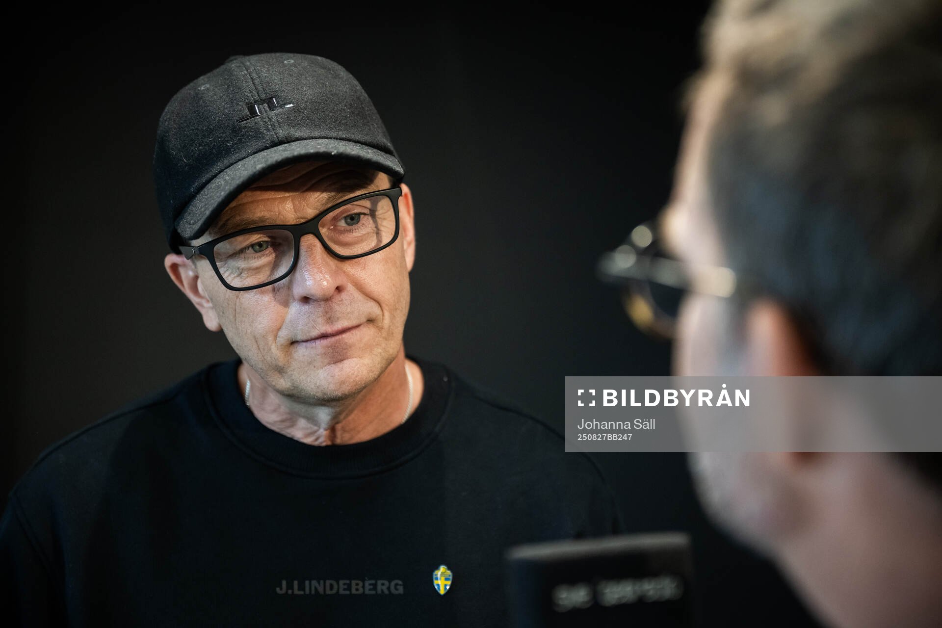 head coach Tony Gustavsson of the Swedish women's national
