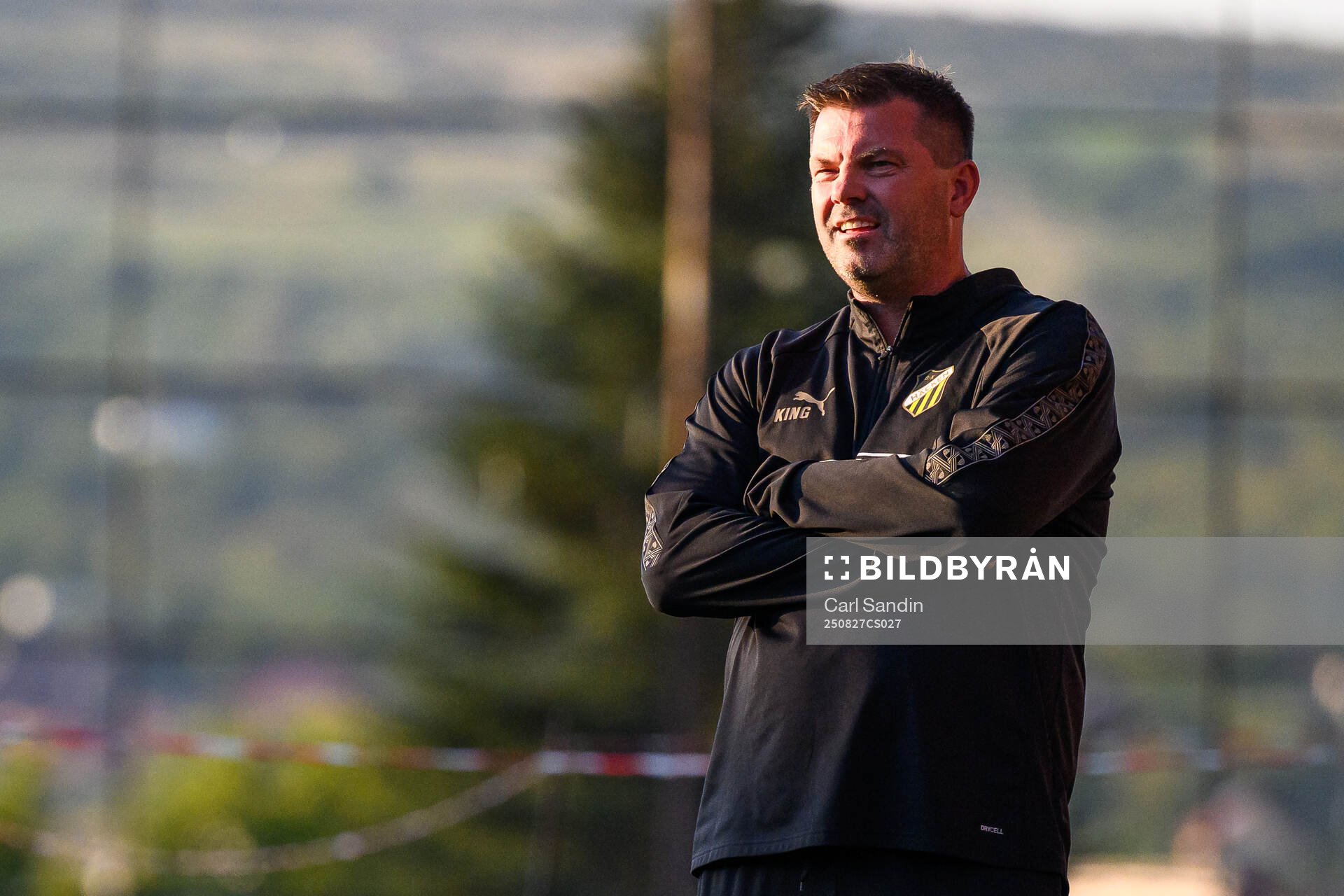 Coach Jens Gustafsson of Häcken