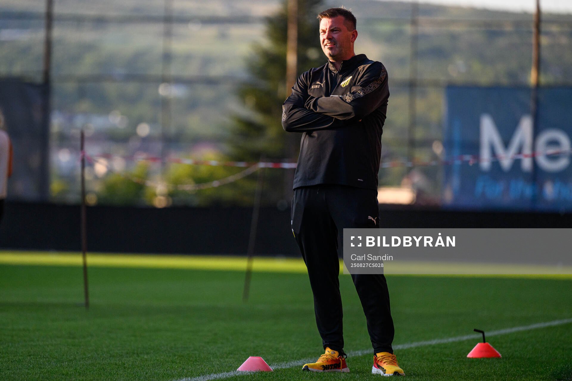 Coach Jens Gustafsson of Häcken