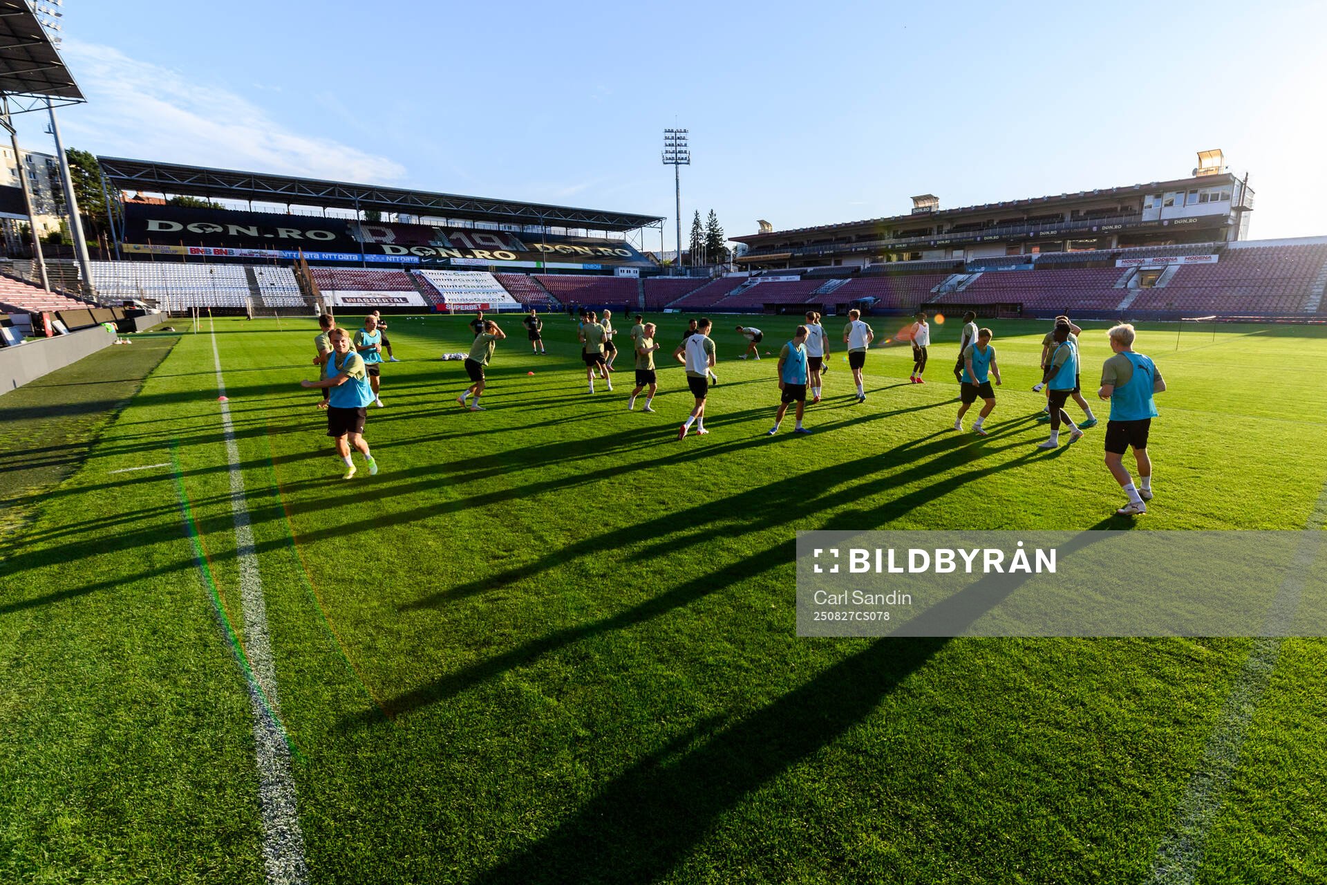 Genereal view of the Stadionul Dr Constantin Radulescu arena