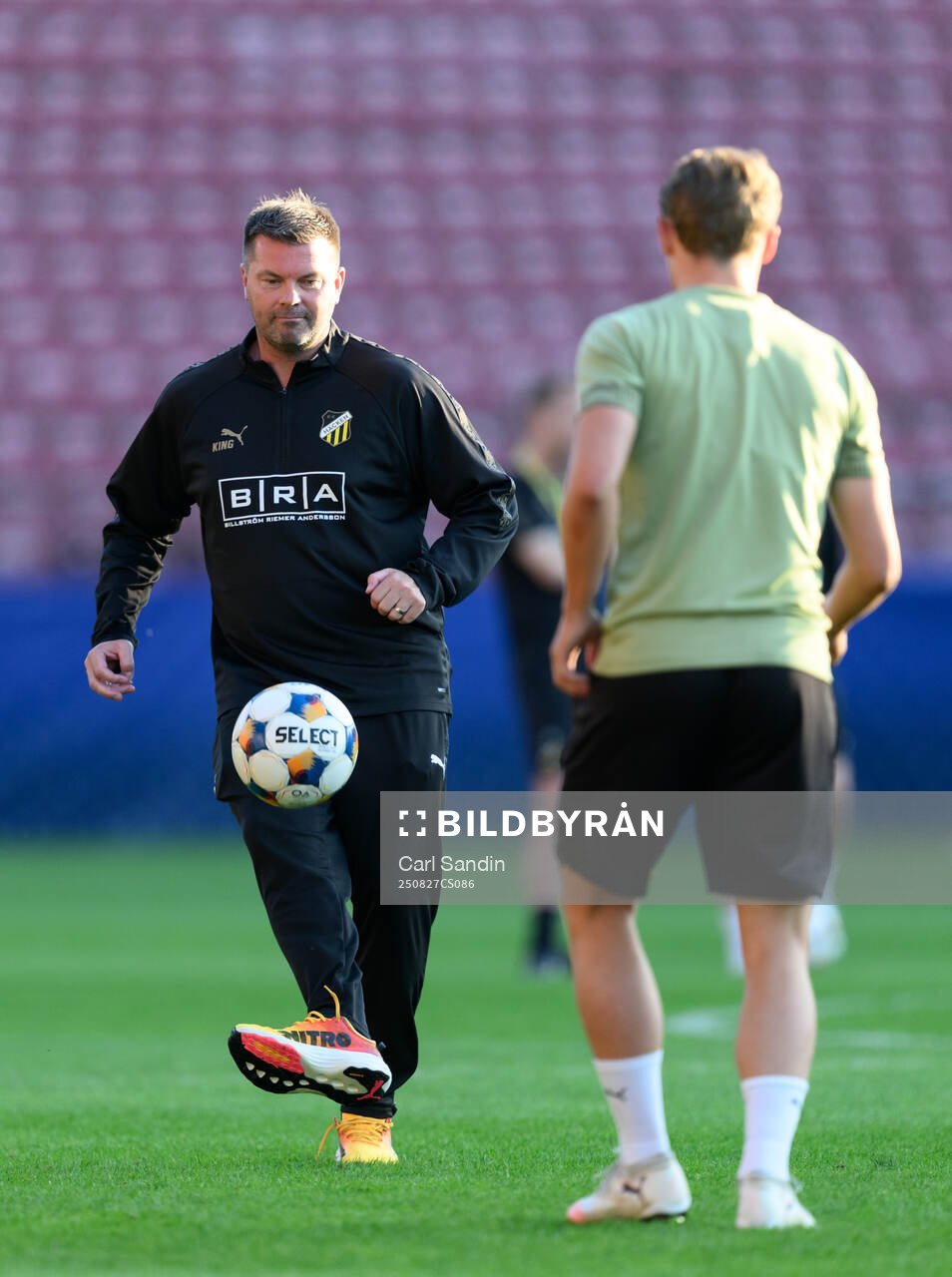 Coach Jens Gustafsson
