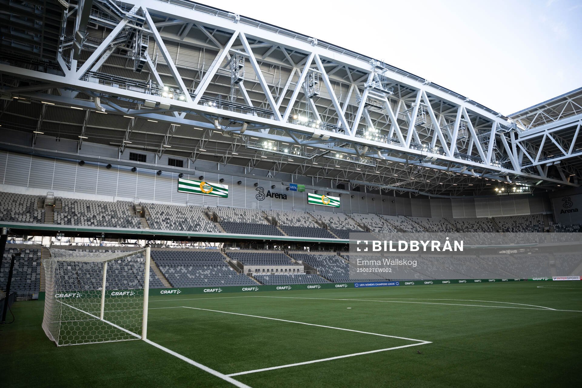 Interior view of 3Arena