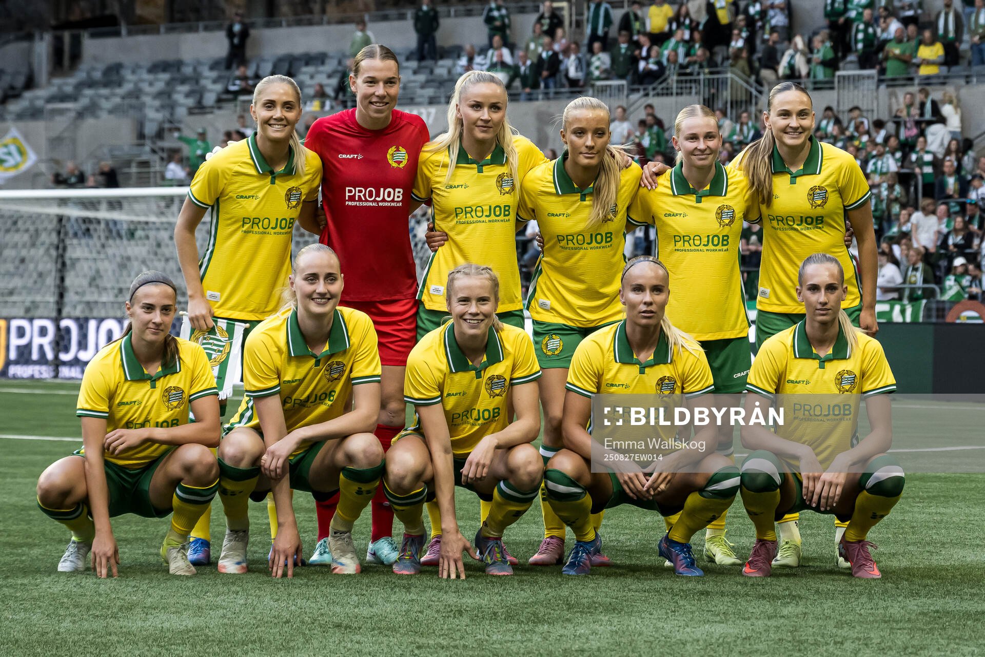 The starting eleven of Hammarby